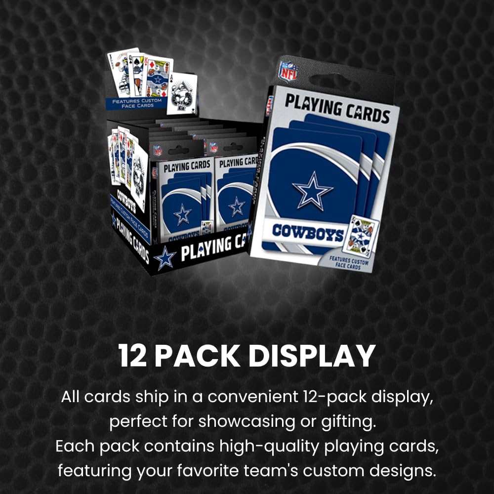 Foto 3 | Baraja De Fútbol De Los Buffalo Bills De Playing Cards Masterpieces Nfl - Venta Internacional.