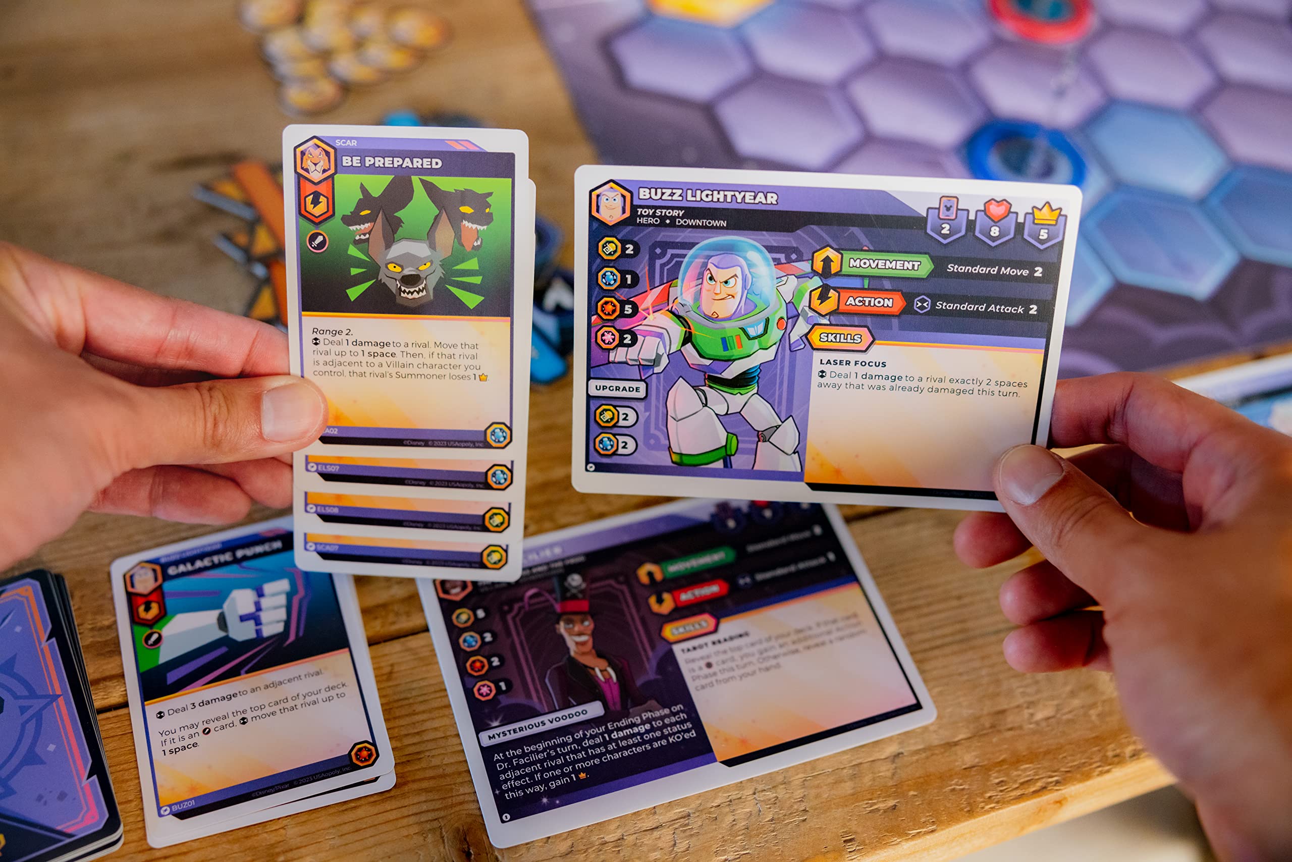 Foto 6 pulgar | Juego De Mesa Disney Sorcerer's Arena: Epic Alliances Expansion - Venta Internacional.