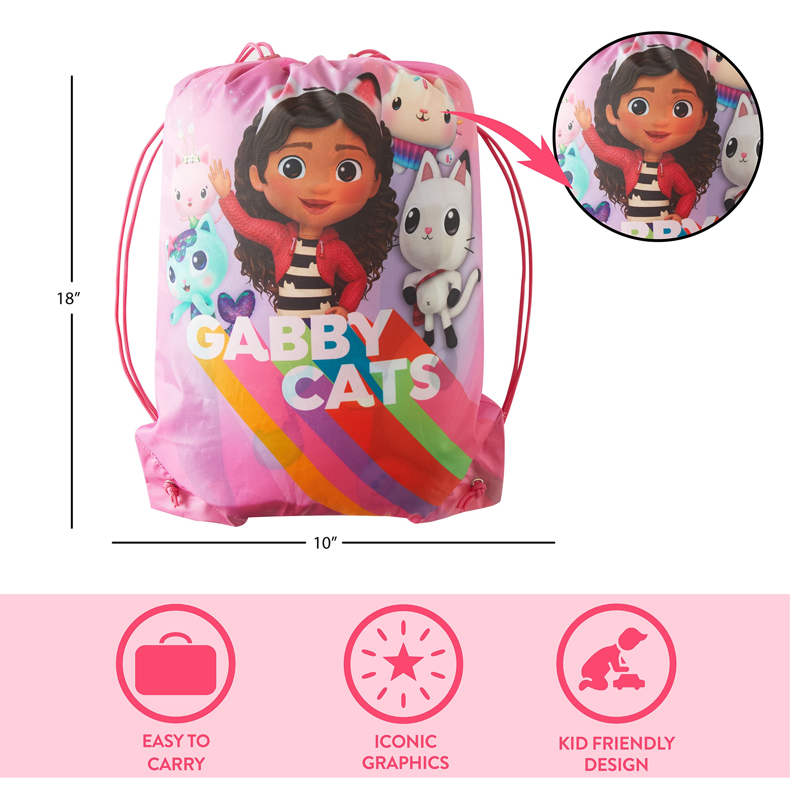 Foto 4 | Bandolera Gabbys Dollhouse Para Niños Mayores De 3 Años - Venta Internacional.