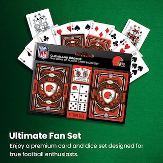 Foto 3 | Paquete De Cartas Y Dados Masterpieces Nfl Buffalo Bills - Venta Internacional.