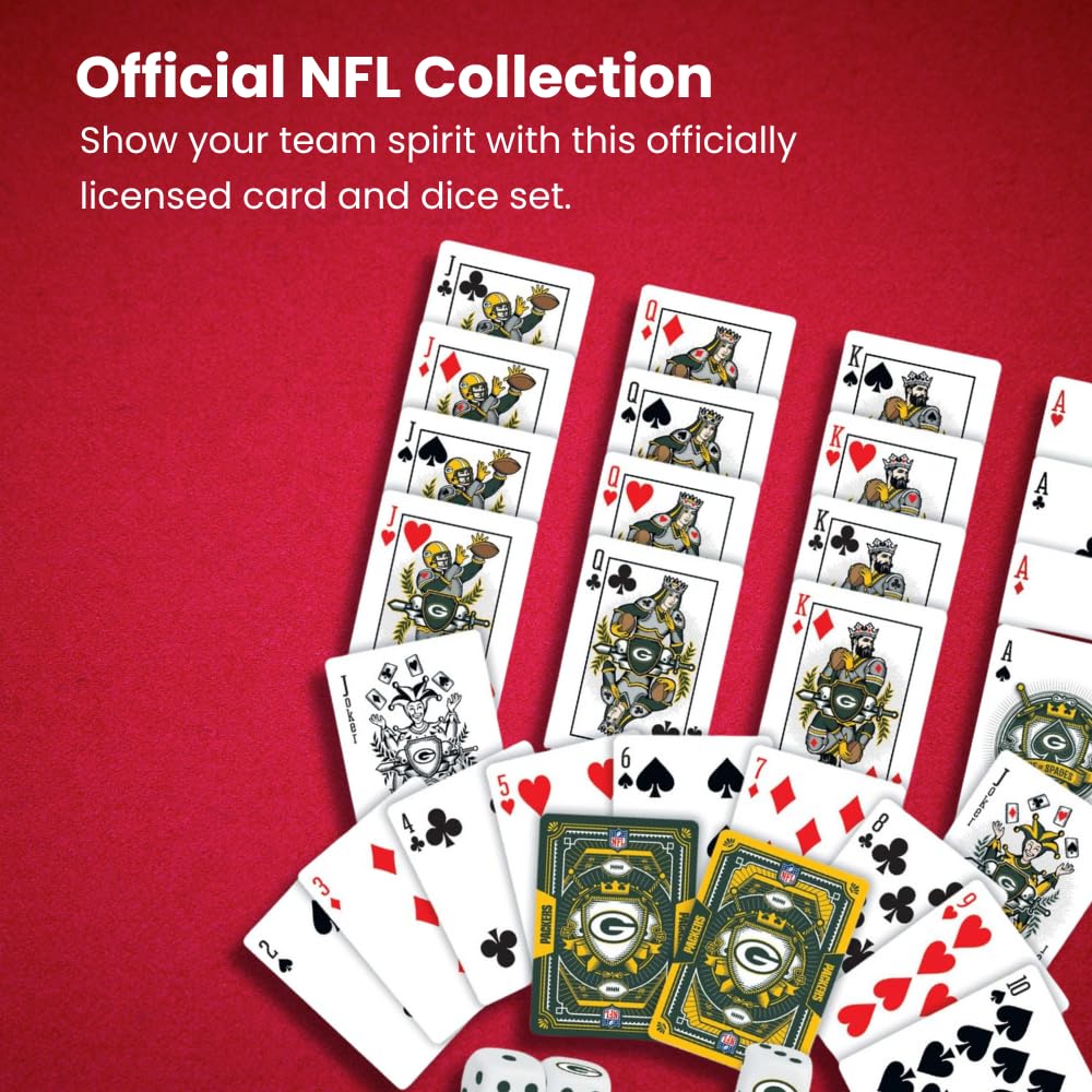 Foto 5 | Paquete De Cartas Y Dados Masterpieces Nfl Buffalo Bills - Venta Internacional.