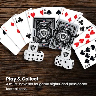 Foto 6 | Paquete De Cartas Y Dados Masterpieces Nfl Buffalo Bills - Venta Internacional.