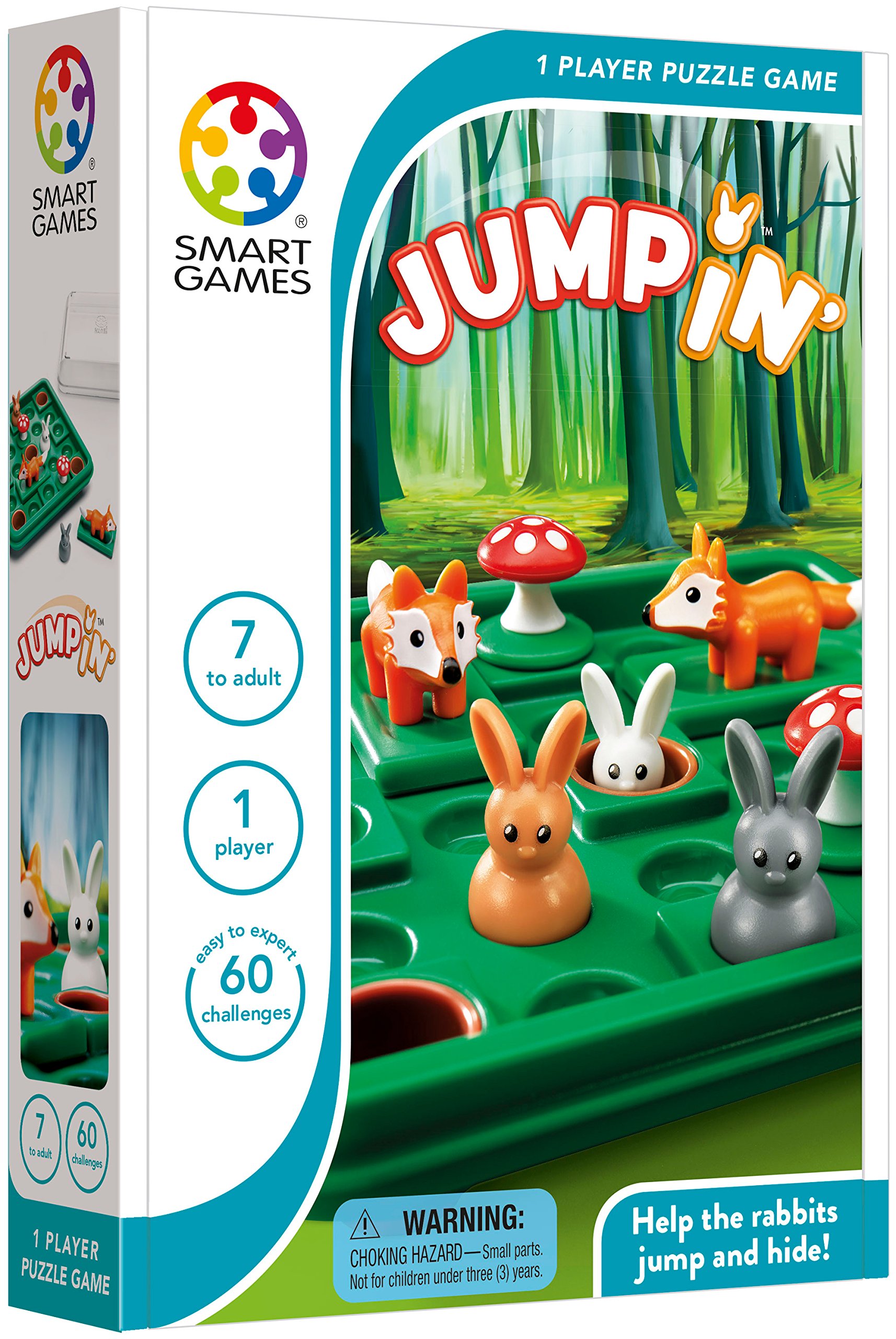 Foto 3 pulgar | Juego De Rompecabezas De Viaje Smartgames Jump In' Para Niños Y Adultos - Venta Internacional.