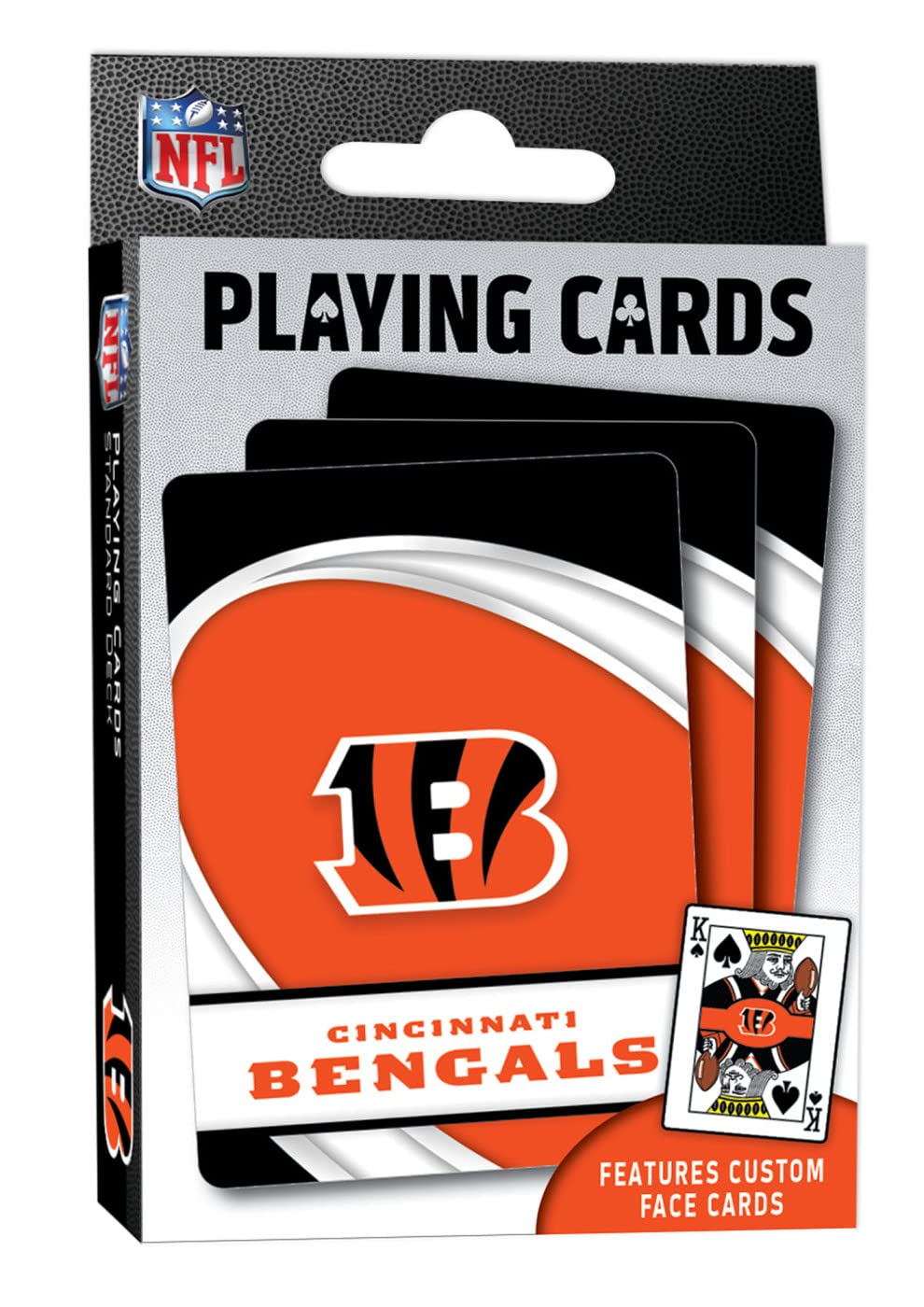 Juego De Cartas Masterpieces Nfl Cincinnati Bengals Football - Venta Internacional.