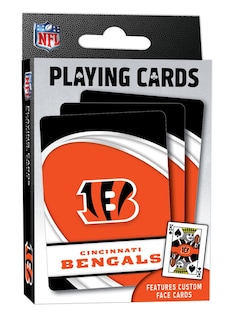 Foto 1 | Juego De Cartas Masterpieces Nfl Cincinnati Bengals Football - Venta Internacional.