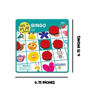 Foto 2 | Juego De Bingo Playmonster Take N Play Anywhere Magnetic 4+ - Venta Internacional.