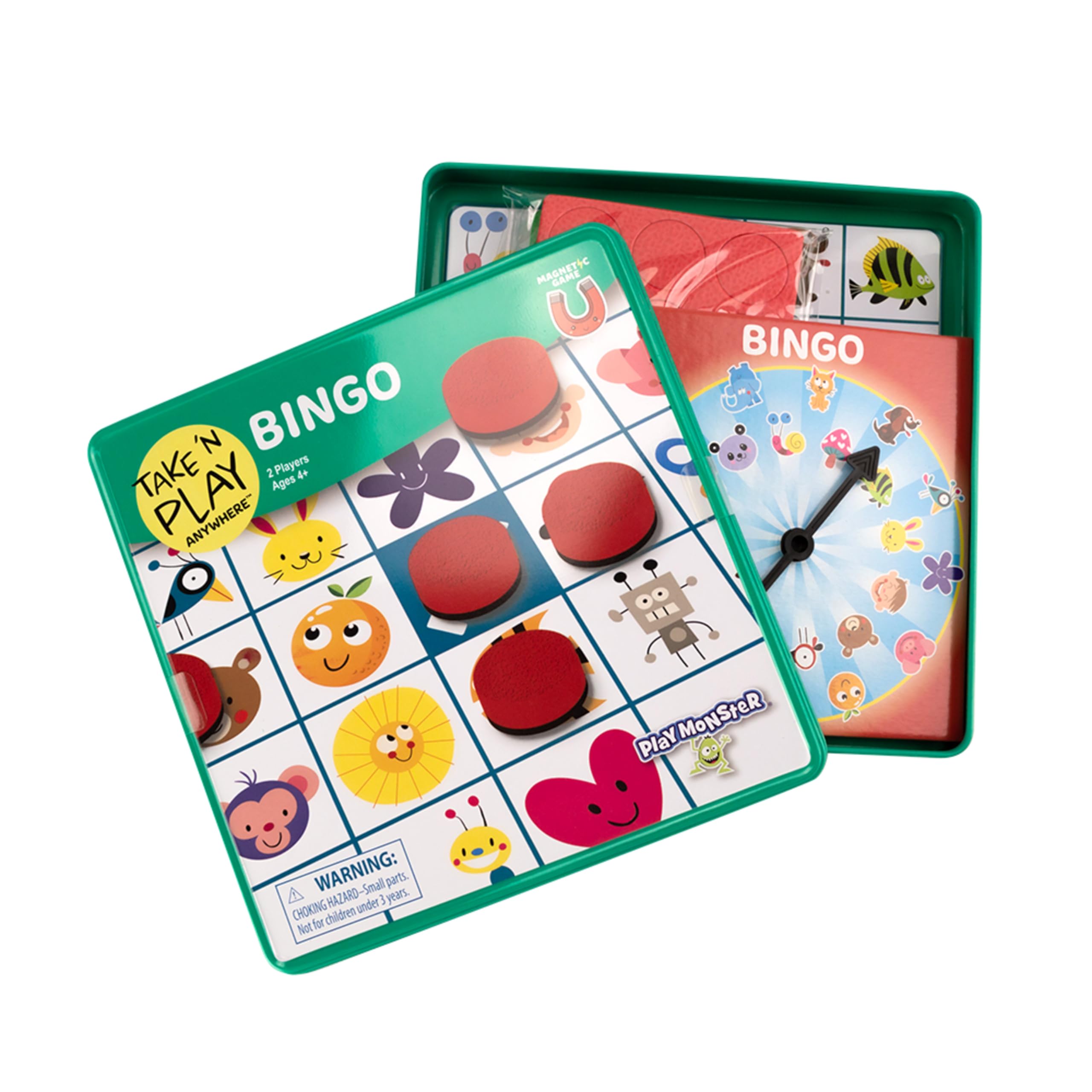 Foto 4 | Juego De Bingo Playmonster Take N Play Anywhere Magnetic 4+ - Venta Internacional.
