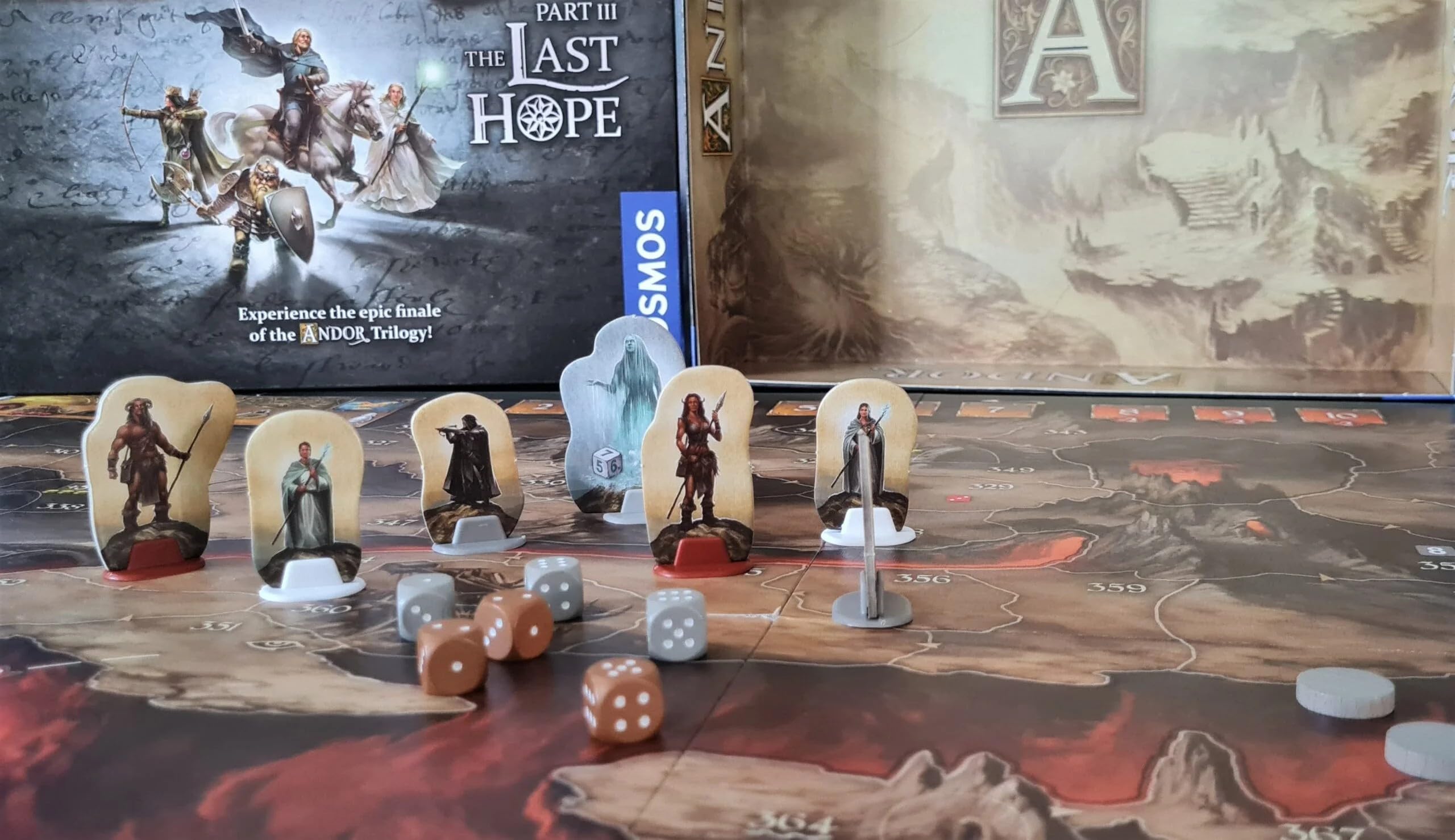 Foto 6 pulgar | Juego De Mesa Thames & Kosmos Legends Of Andor, Parte Iii - Venta Internacional.