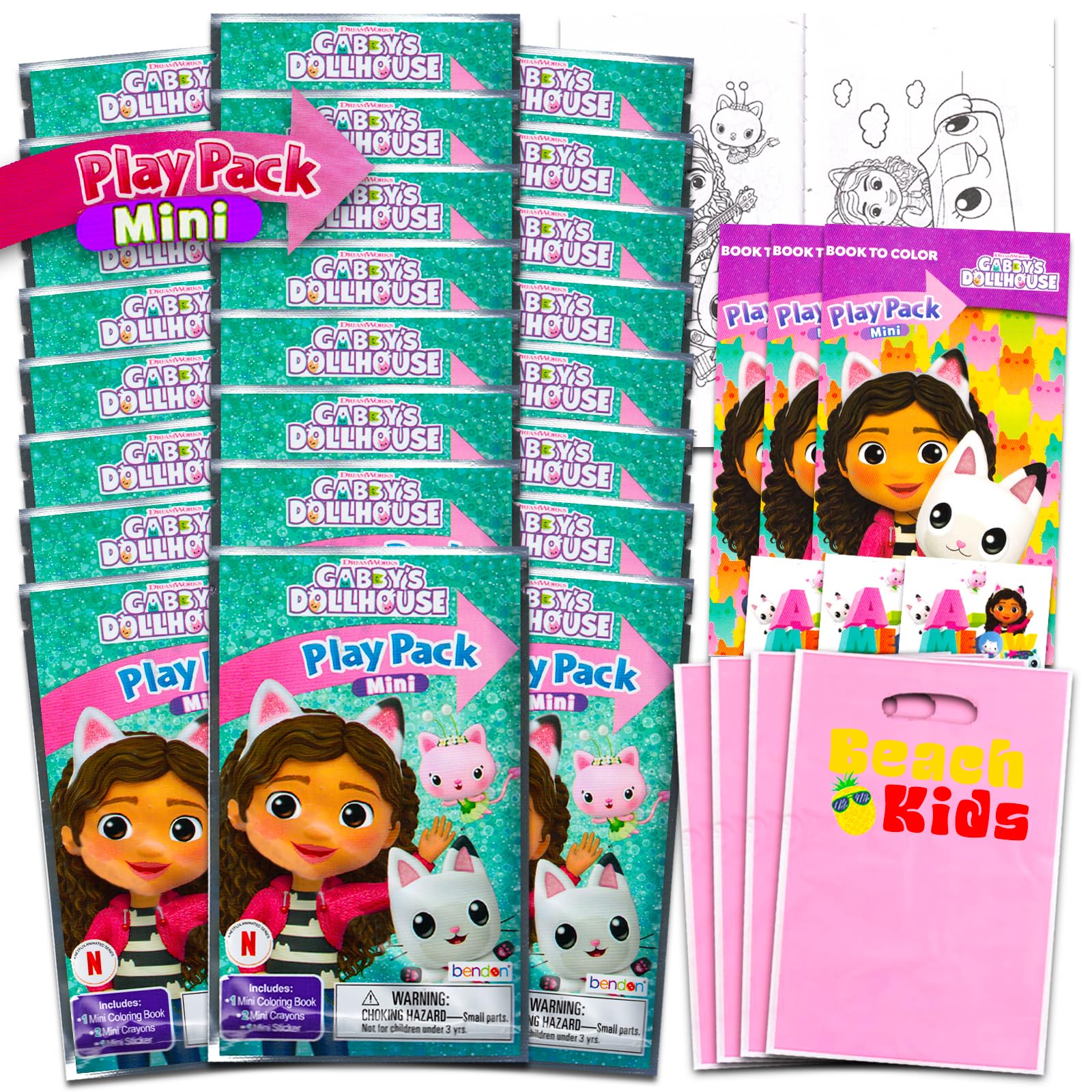 Foto 2 pulgar | Set Party Favors Bendon Gabby's Dollhouse Con 24 Paquetes Para Niños - Venta Internacional.