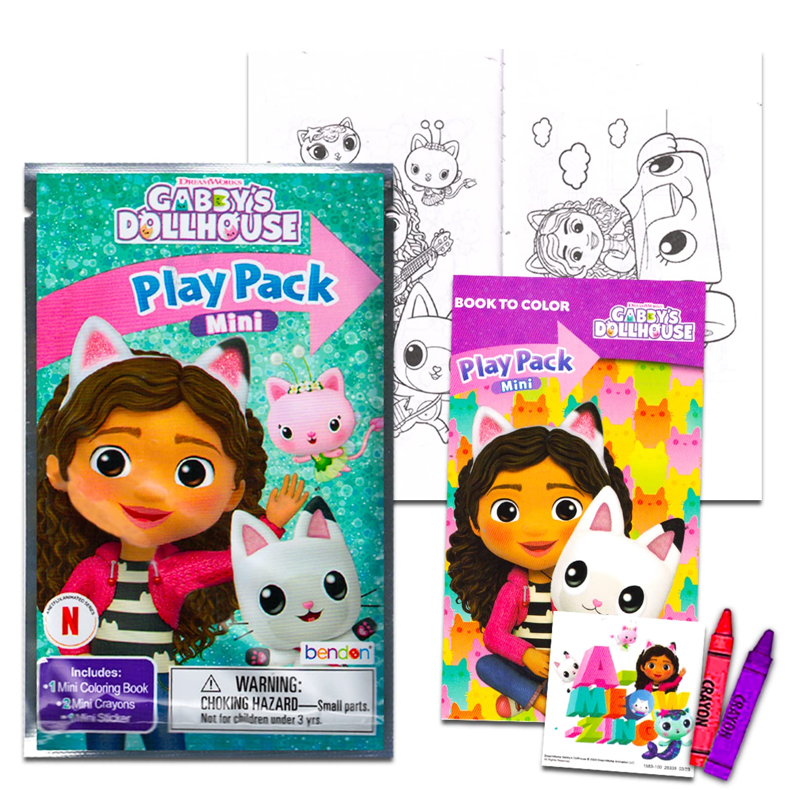 Foto 2 | Set Party Favors Bendon Gabby's Dollhouse Con 24 Paquetes Para Niños - Venta Internacional.