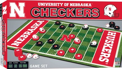 Foto 1 | Juego De Mesa Damas Masterpieces Ncaa Nebraska Cornhuskers - Venta Internacional.