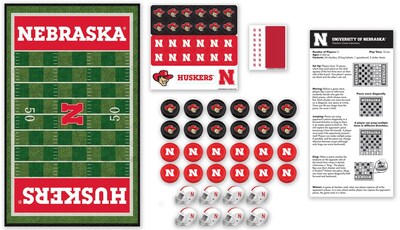 Foto 2 | Juego De Mesa Damas Masterpieces Ncaa Nebraska Cornhuskers - Venta Internacional.