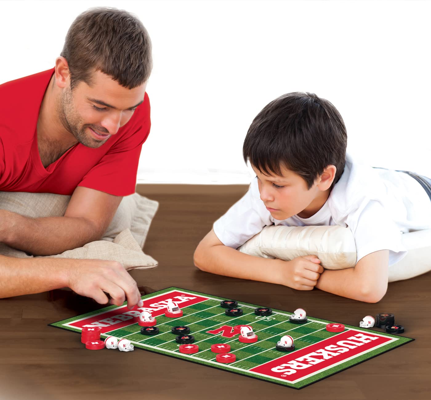 Foto 5 pulgar | Juego De Mesa Damas Masterpieces Ncaa Nebraska Cornhuskers - Venta Internacional.