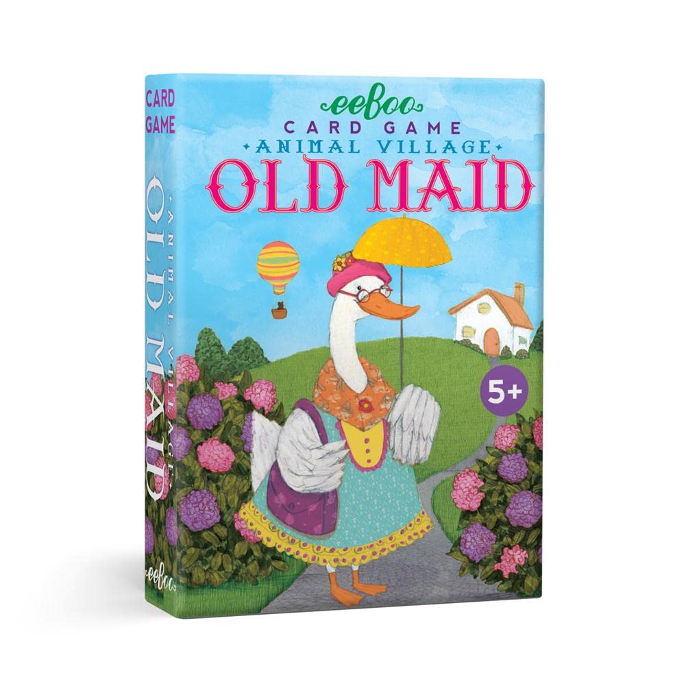 Foto 2 pulgar | Juego De Cartas Eeboo Animal Old Maid Para Niños Mayores De 5 Años - Venta Internacional.