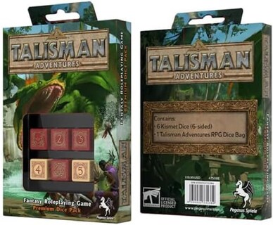 Foto 1 | Pack De Dados Talisman Adventures Rpg Premium Pegasus Games - Venta Internacional.