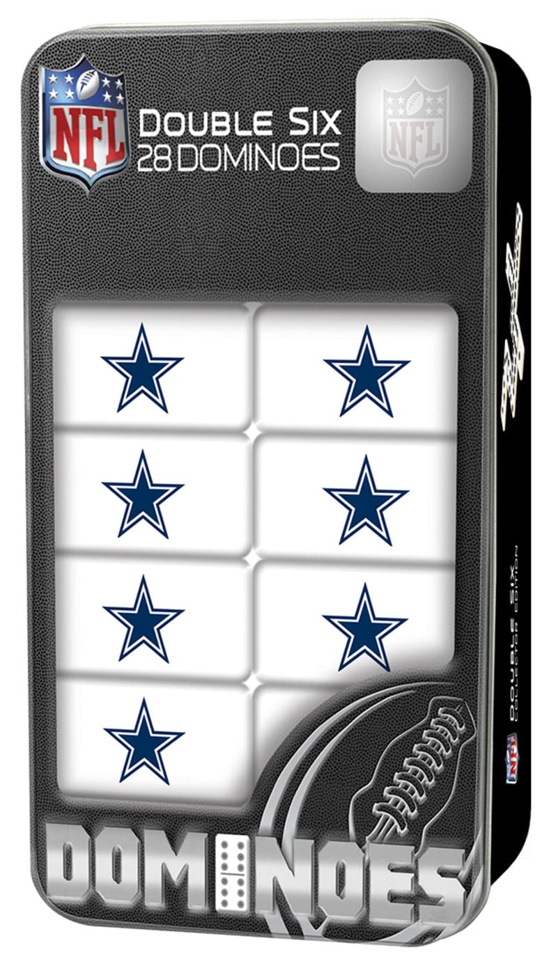 Foto 2 pulgar | Juego De Dominó Masterpieces Nfl Dallas Cowboys, Edición Coleccionista - Venta Internacional.