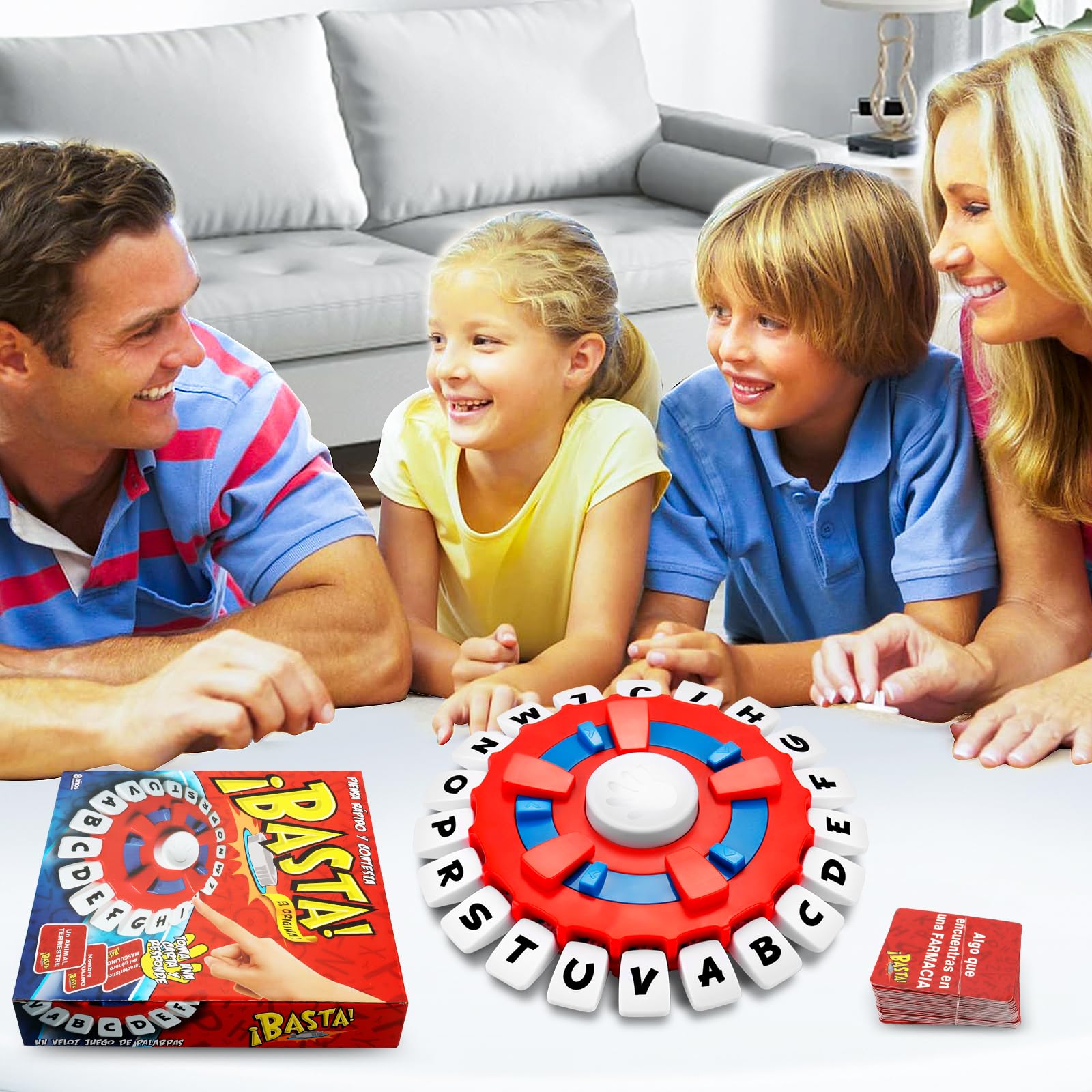 Foto 5 pulgar | Juego De Mesa Basta 2025 Fotn Spanish Word Fast-paced Family - Venta Internacional.