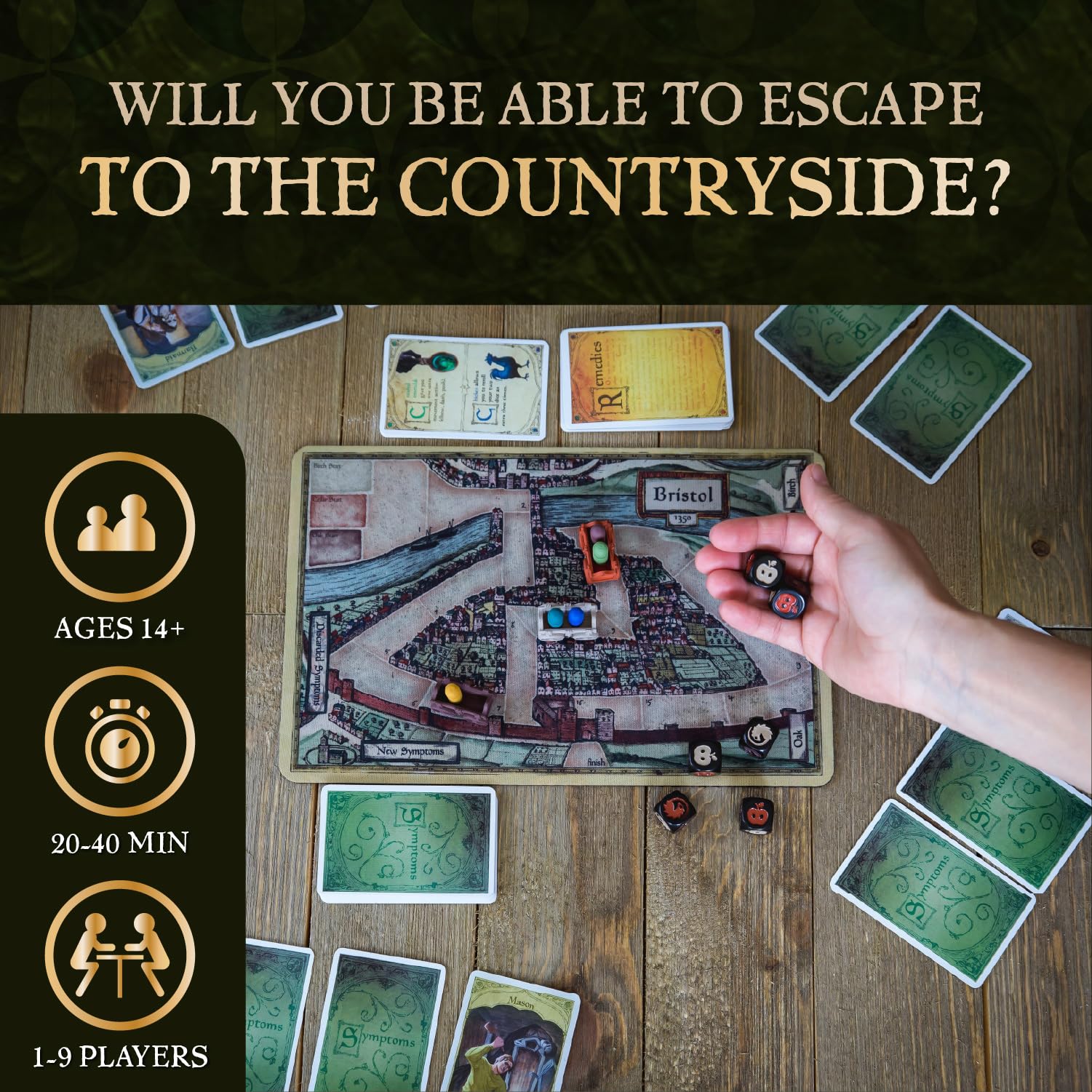Foto 5 | Juego De Mesa Facade Bristol 1350 Strategy Deceit Luck Deluxe - Venta Internacional.