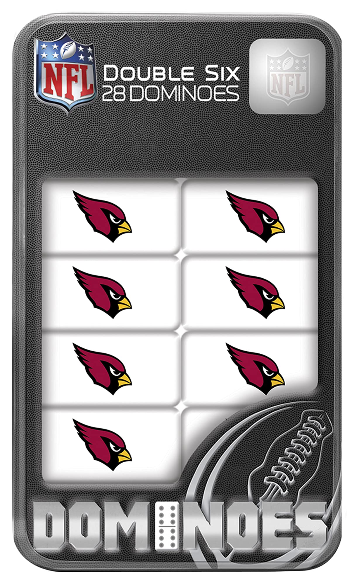 Foto 2 pulgar | Juego De Dominó Masterpieces Nfl Arizona Cardinals Collector - Venta Internacional.