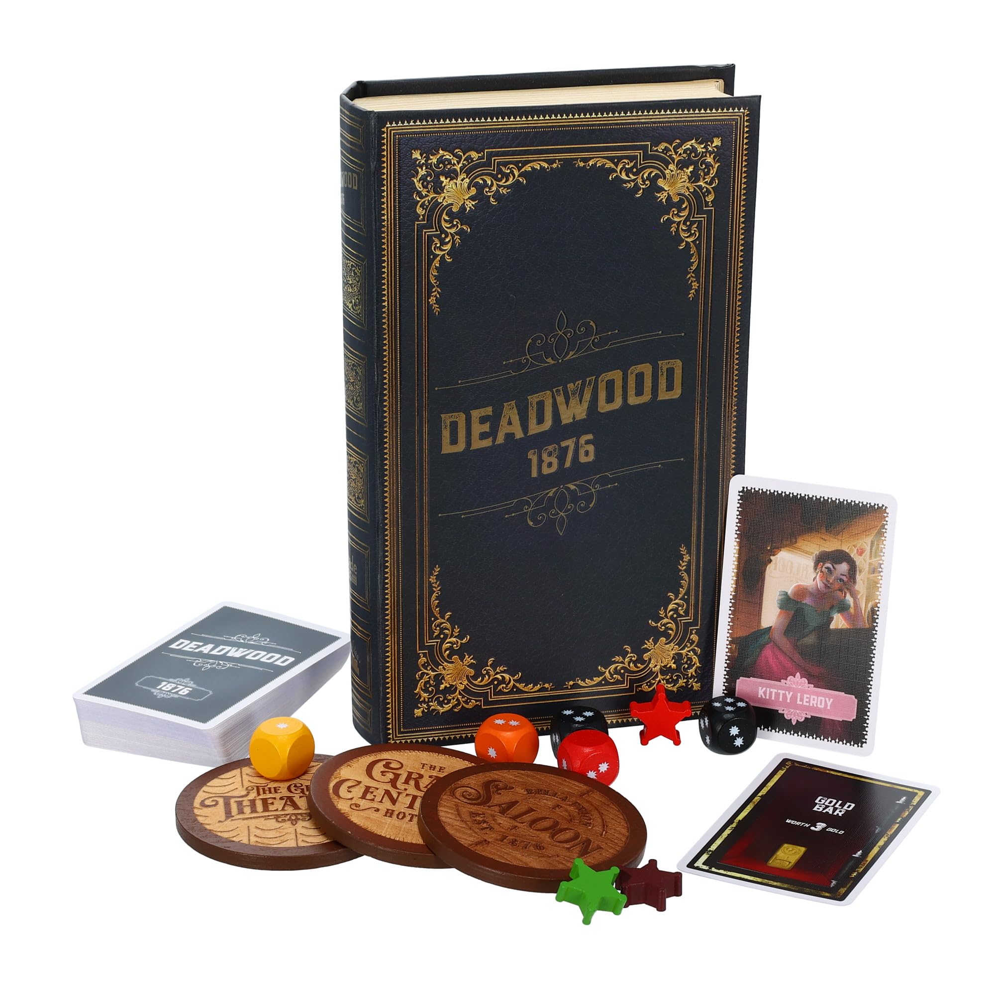 Foto 2 pulgar | Juego De Mesa Facade Games Deadwood 1876 Old West 2-9 Jugadores - Venta Internacional.