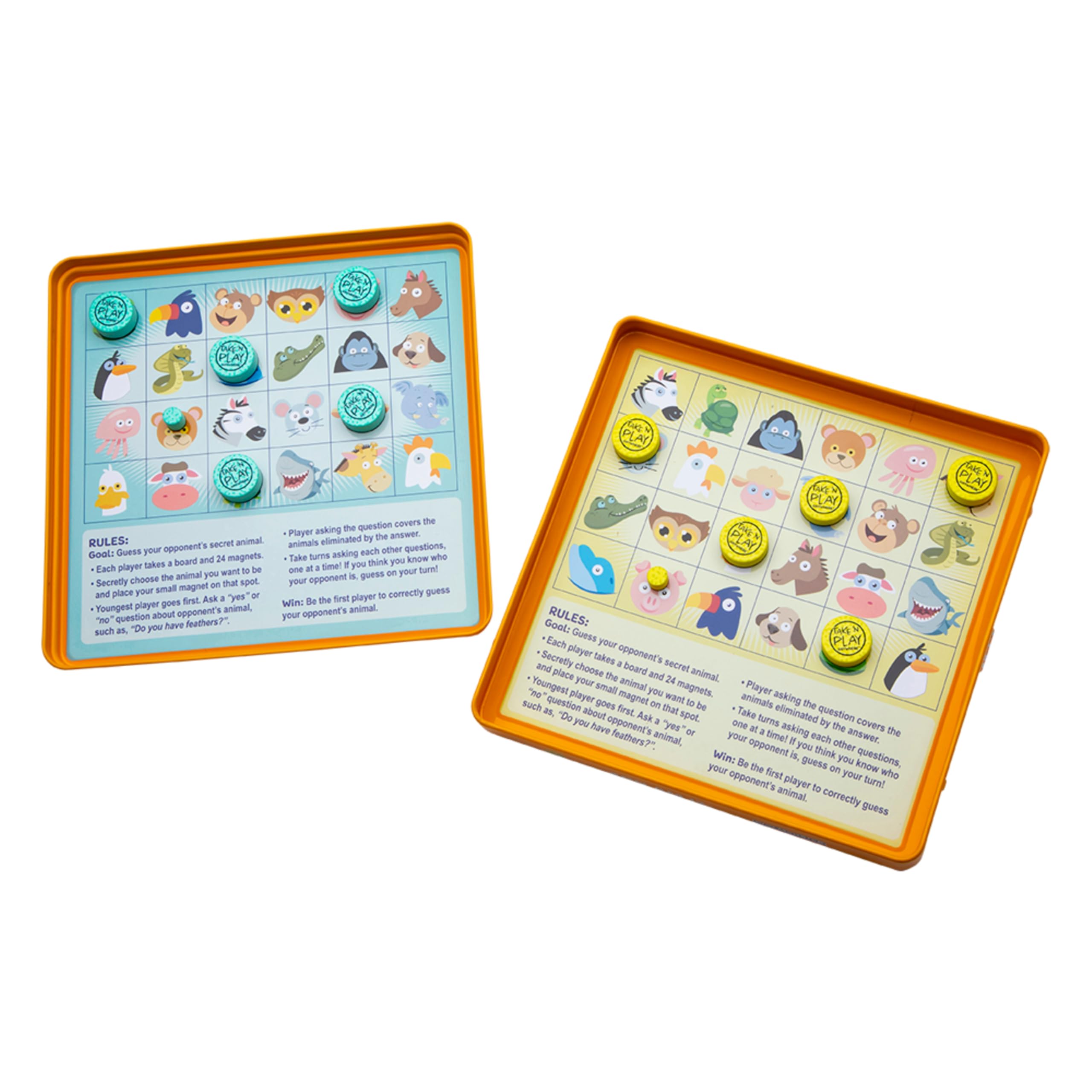 Foto 4 pulgar | Juego De Mesa Playmonster Take N Play Anywhere Zoo Am I 6+ - Venta Internacional.