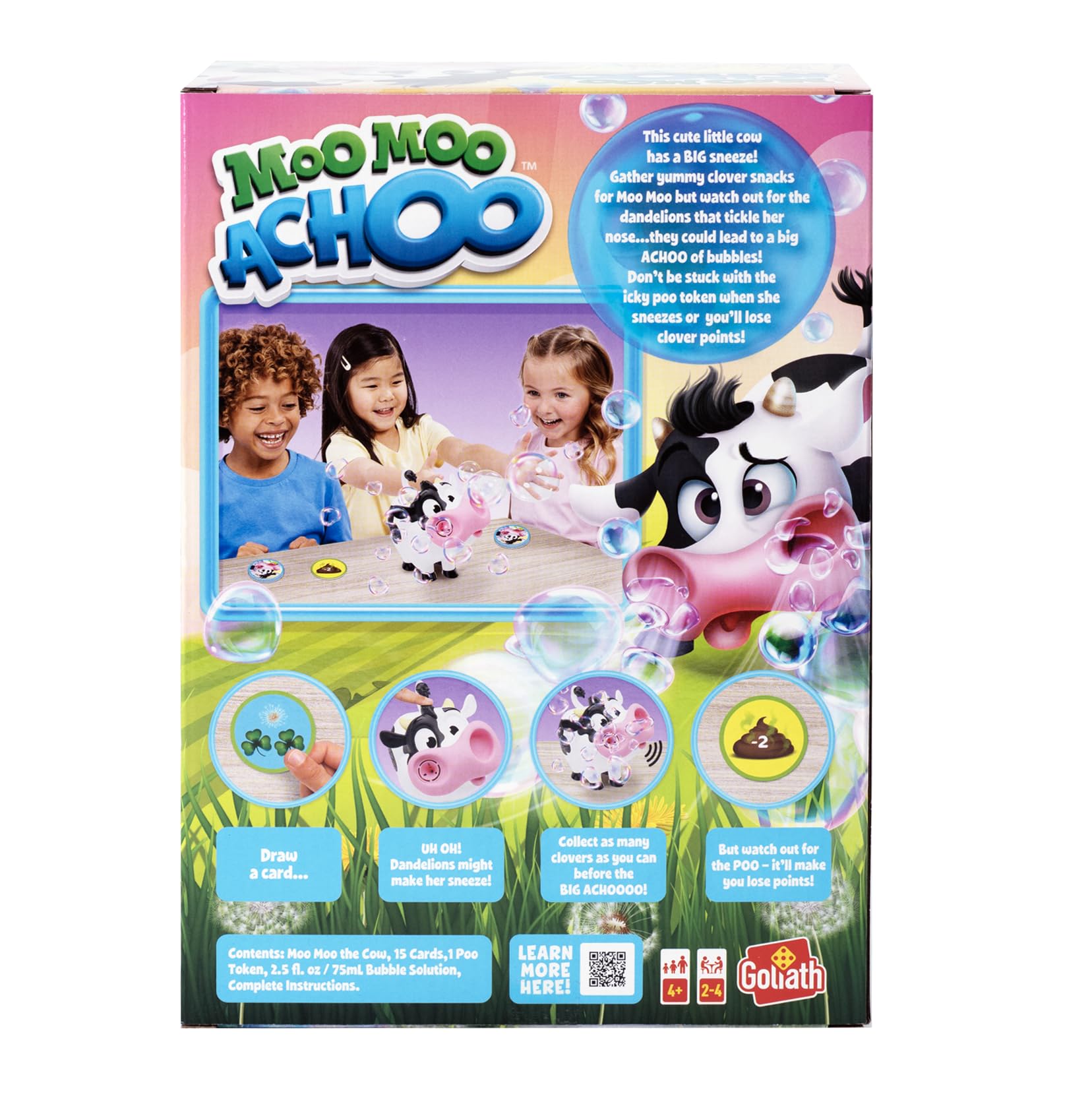 Foto 4 pulgar | Juego Goliath Moo Moo Achoo Gather Clover Cards 2-4 Jugadores - Venta Internacional.