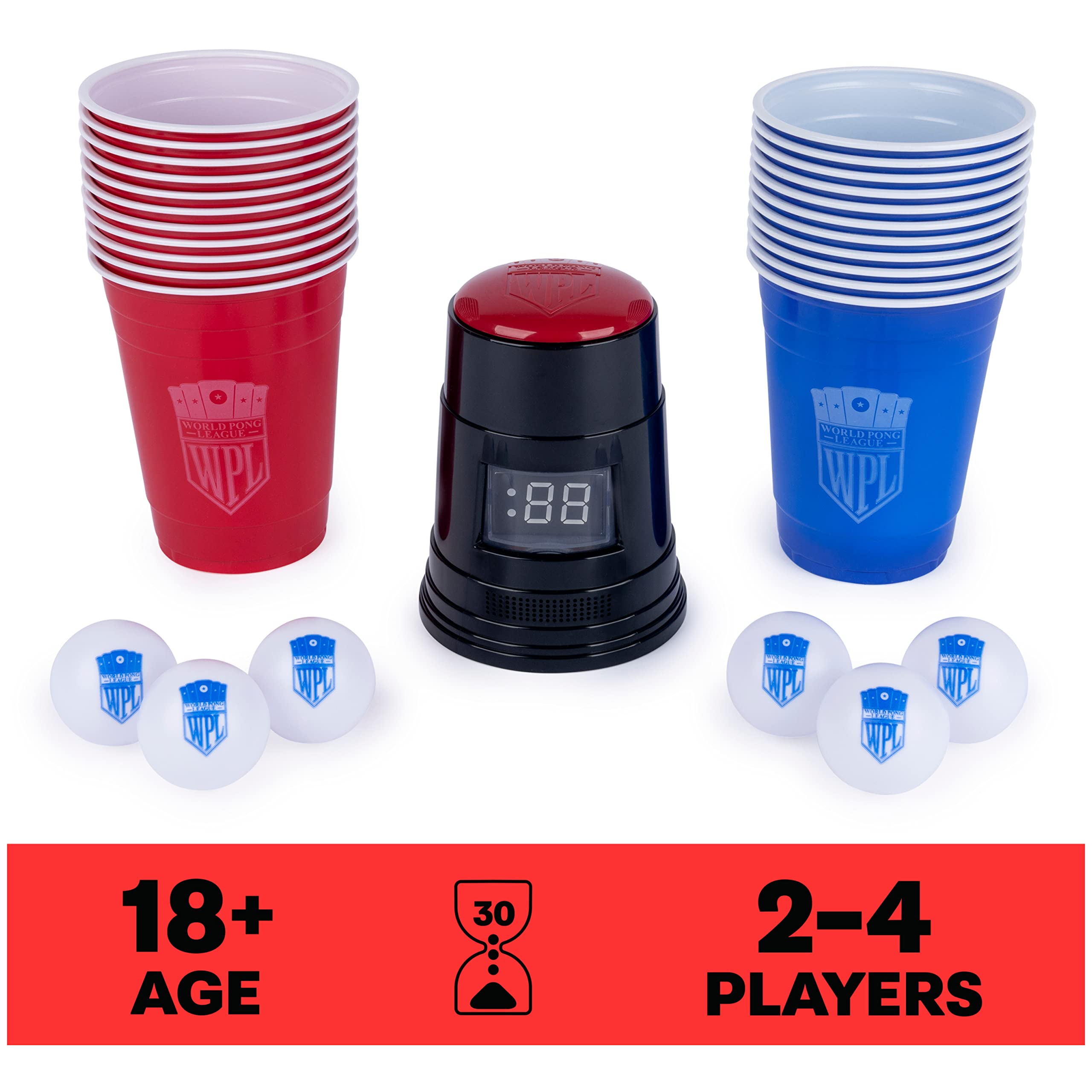 Foto 6 pulgar | Juego Para Beber Beer Pong Spin Master Post Malone World Pong - Venta Internacional.