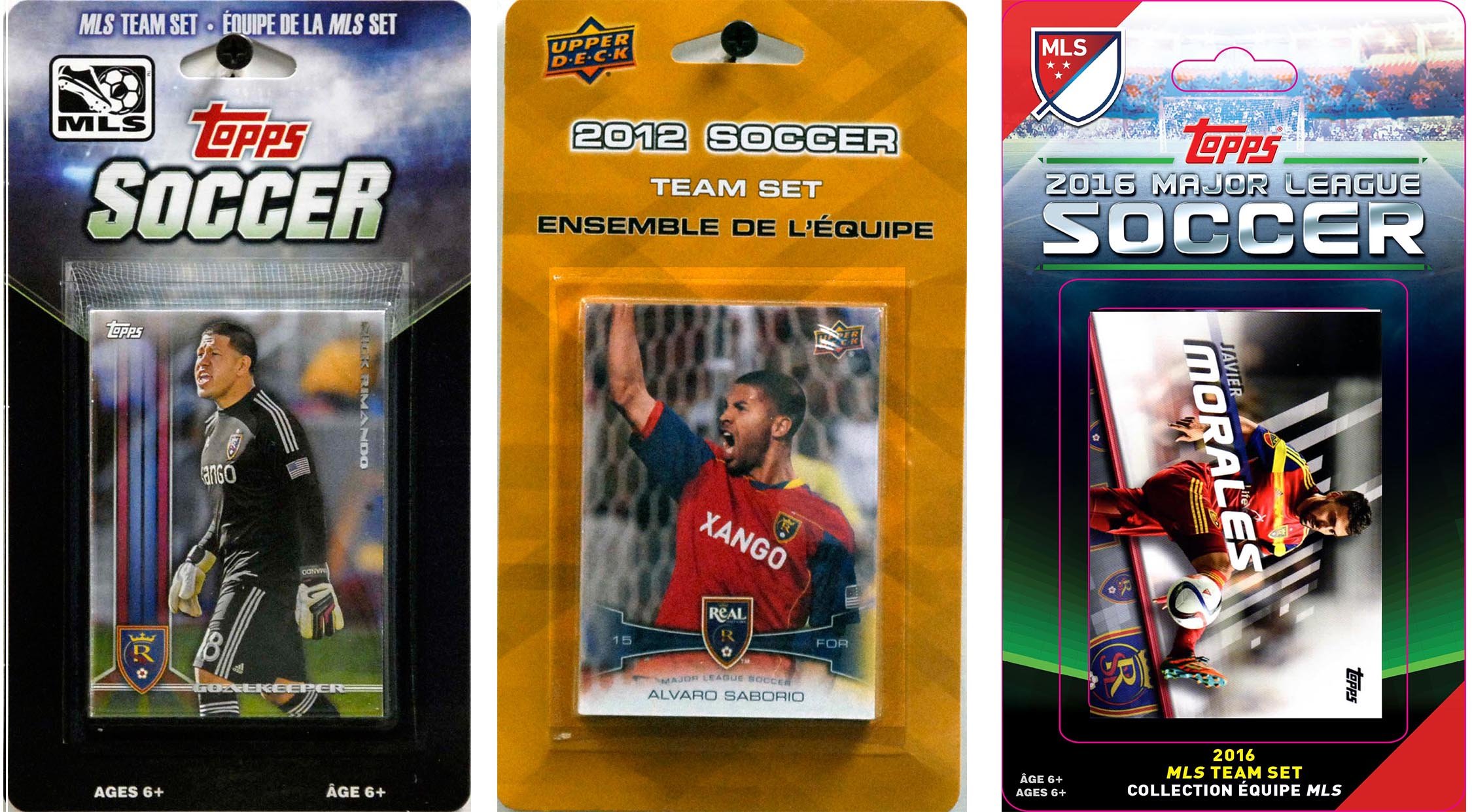 Foto 1 | Juegos De Cartas Coleccionables C&i Collectables Mls Real Salt Lake X3 - Venta Internacional.