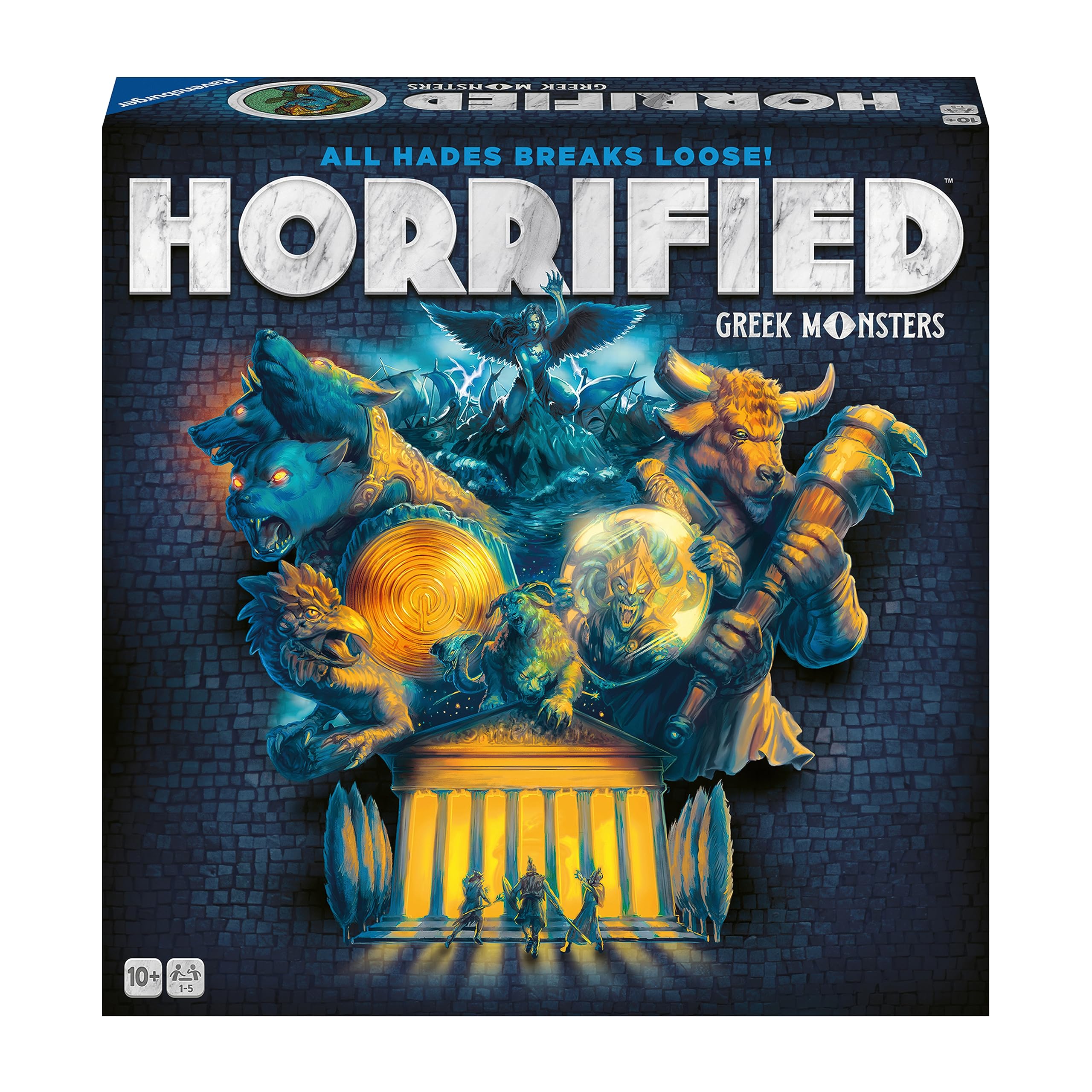 Foto 6 pulgar | Juego De Mesa Ravensburger Horrified: Greek Monsters Age 10+ - Venta Internacional.