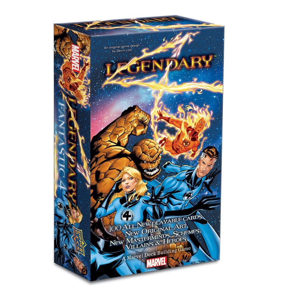 Foto 1 | Juego De Mazos De Expansión Legendary Marvel Fantastic Four 100 Cards - Venta Internacional.