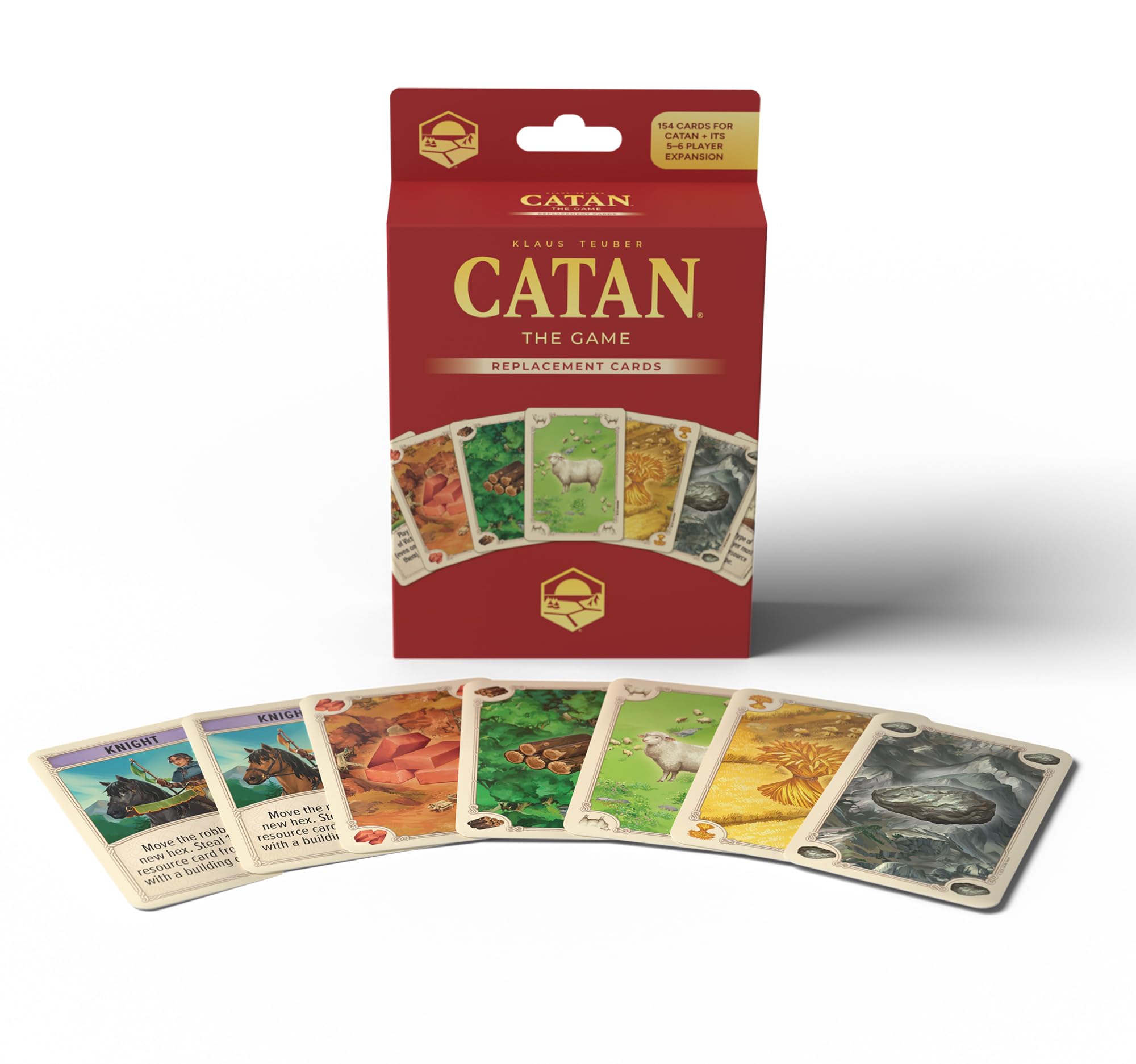Foto 3 pulgar | Set De Repuesto De Card Accessory Catan Base Game 6ª Edición - Venta Internacional.