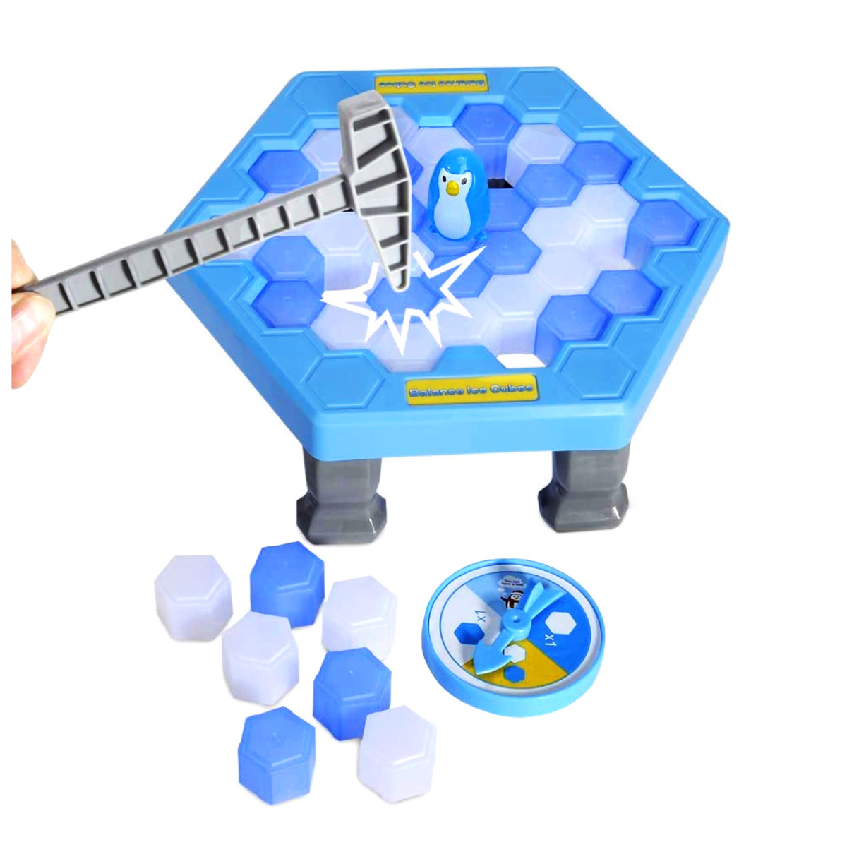 Foto 6 pulgar | Salva Al Pingüino Rompe Bloques De Hielo Juego De Mesa Divertido