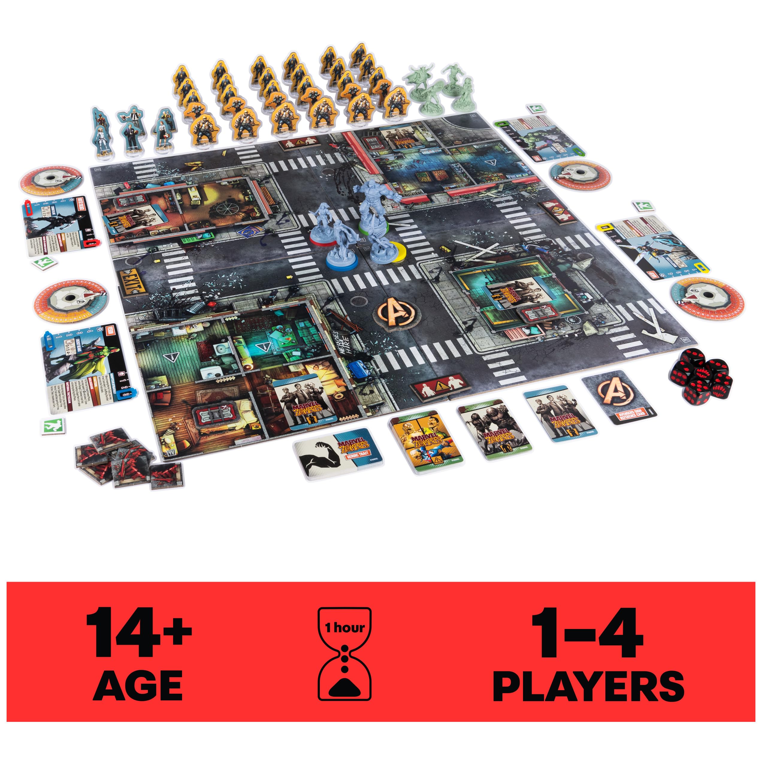 Foto 3 pulgar | Juego De Mesa Spin Master Games Marvel Zombies: Heroes' Resistance - Venta Internacional.