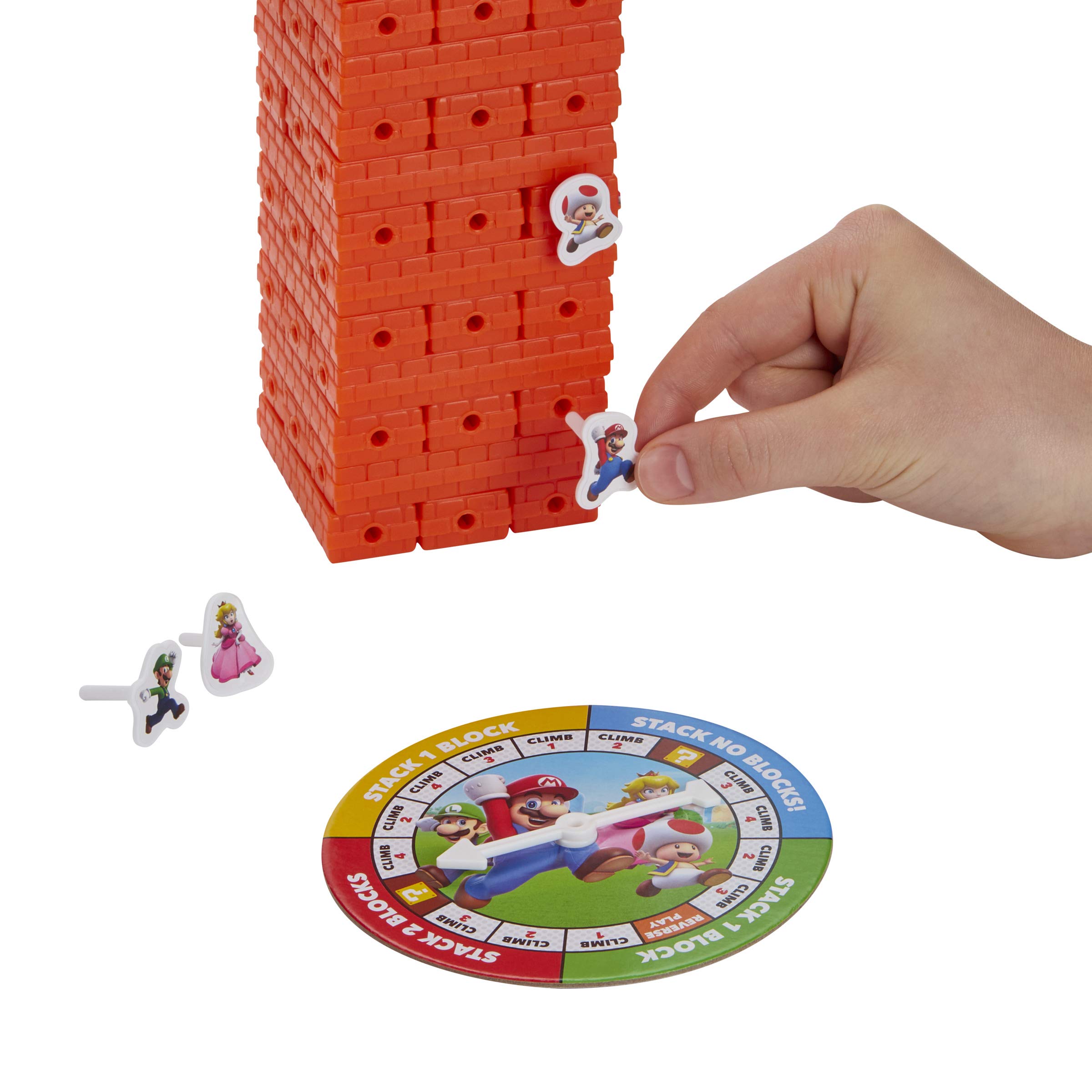 Foto 6 pulgar | Jenga Game Hasbro Super Mario Edition Para Niños Mayores De 8 Años - Venta Internacional.