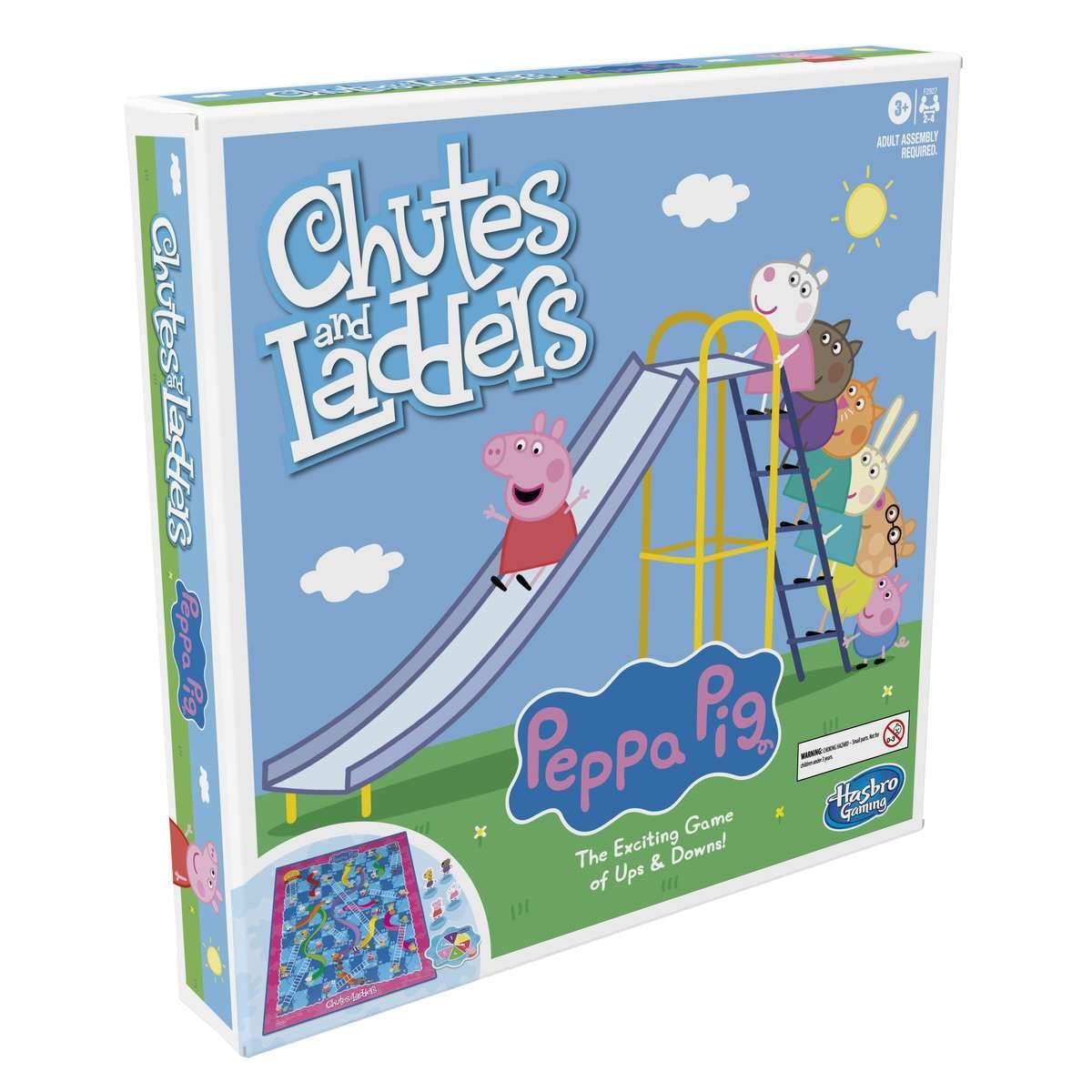 Juego De Mesa Hasbro Gaming Chutes And Ladders Peppa Pig Kids 3+ - Venta Internacional.