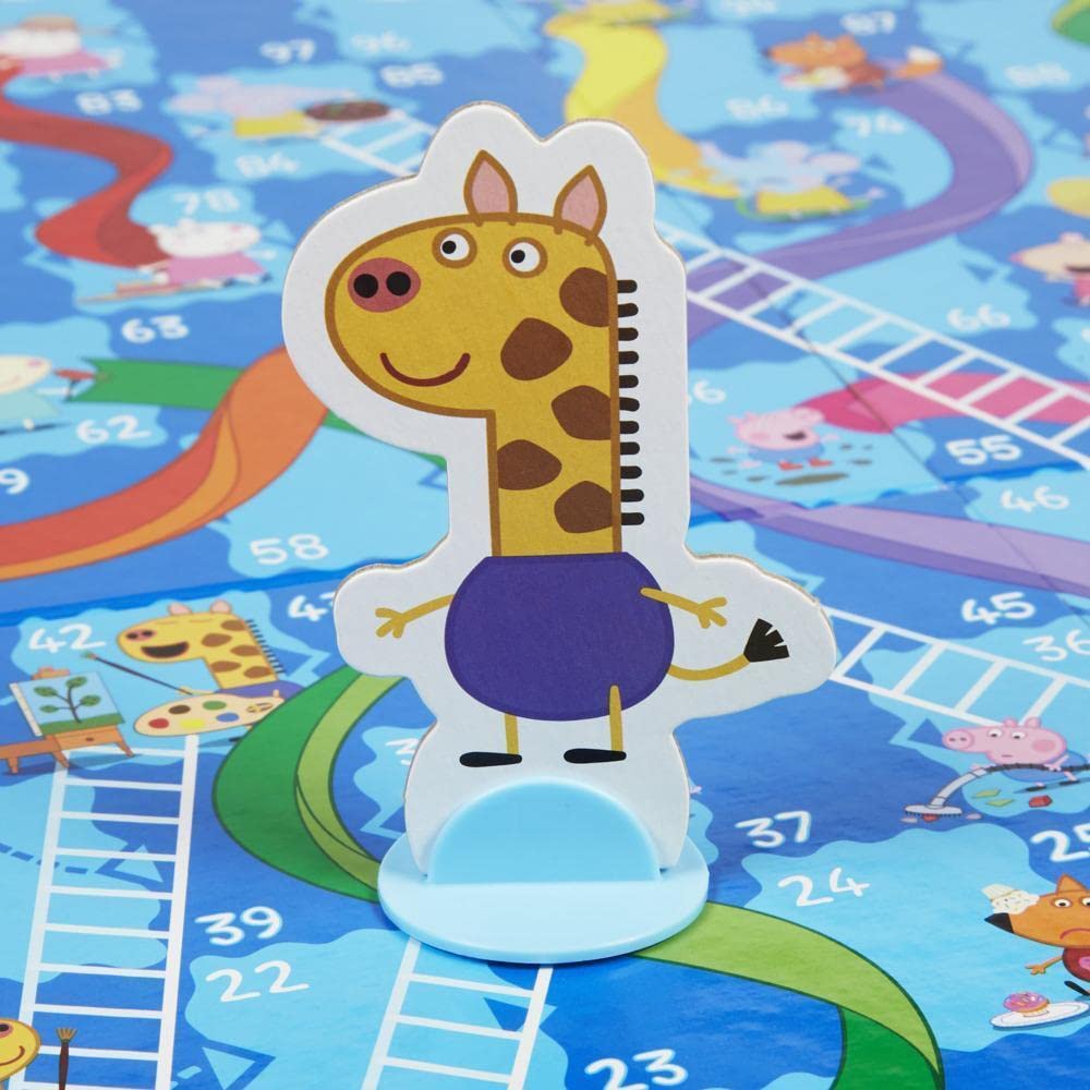 Foto 3 | Juego De Mesa Hasbro Gaming Chutes And Ladders Peppa Pig Kids 3+ - Venta Internacional.