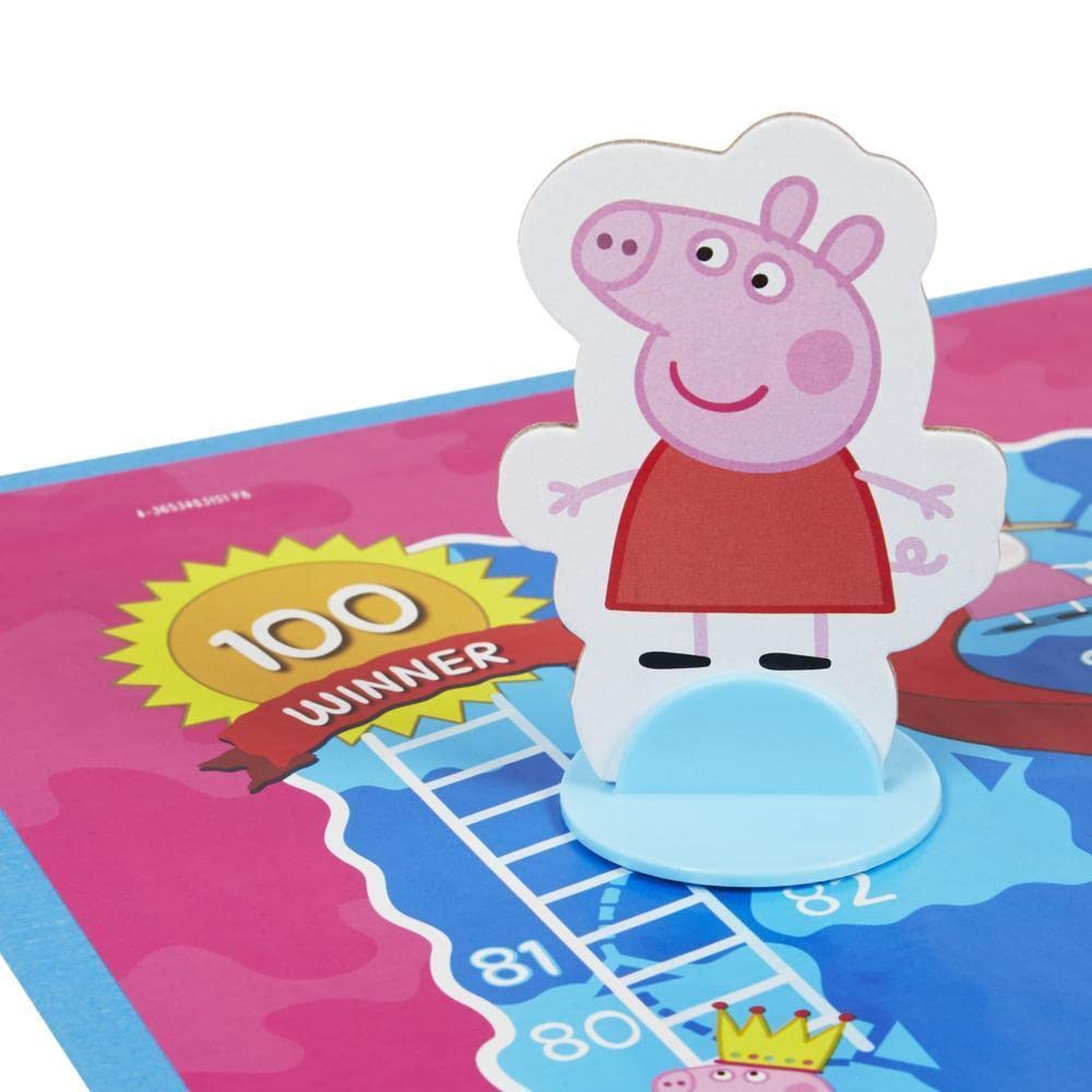 Foto 5 pulgar | Juego De Mesa Hasbro Gaming Chutes And Ladders Peppa Pig Kids 3+ - Venta Internacional.