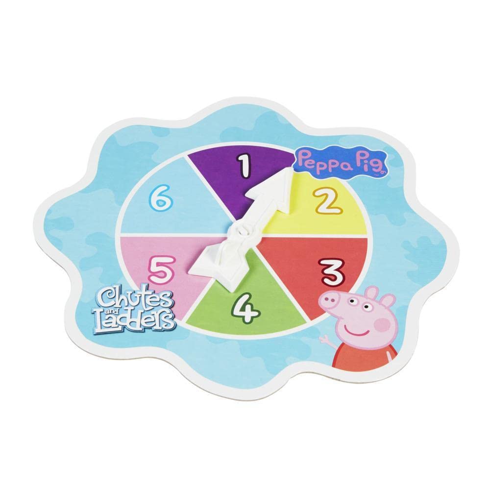 Foto 6 pulgar | Juego De Mesa Hasbro Gaming Chutes And Ladders Peppa Pig Kids 3+ - Venta Internacional.