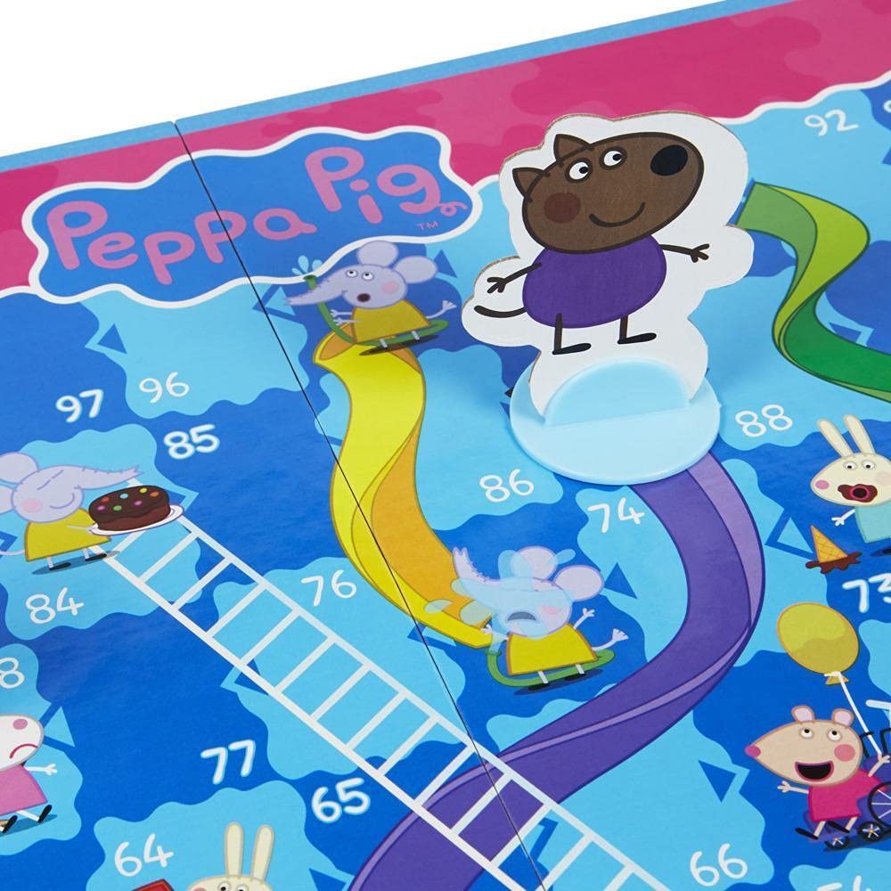 Foto 8 pulgar | Juego De Mesa Hasbro Gaming Chutes And Ladders Peppa Pig Kids 3+ - Venta Internacional.