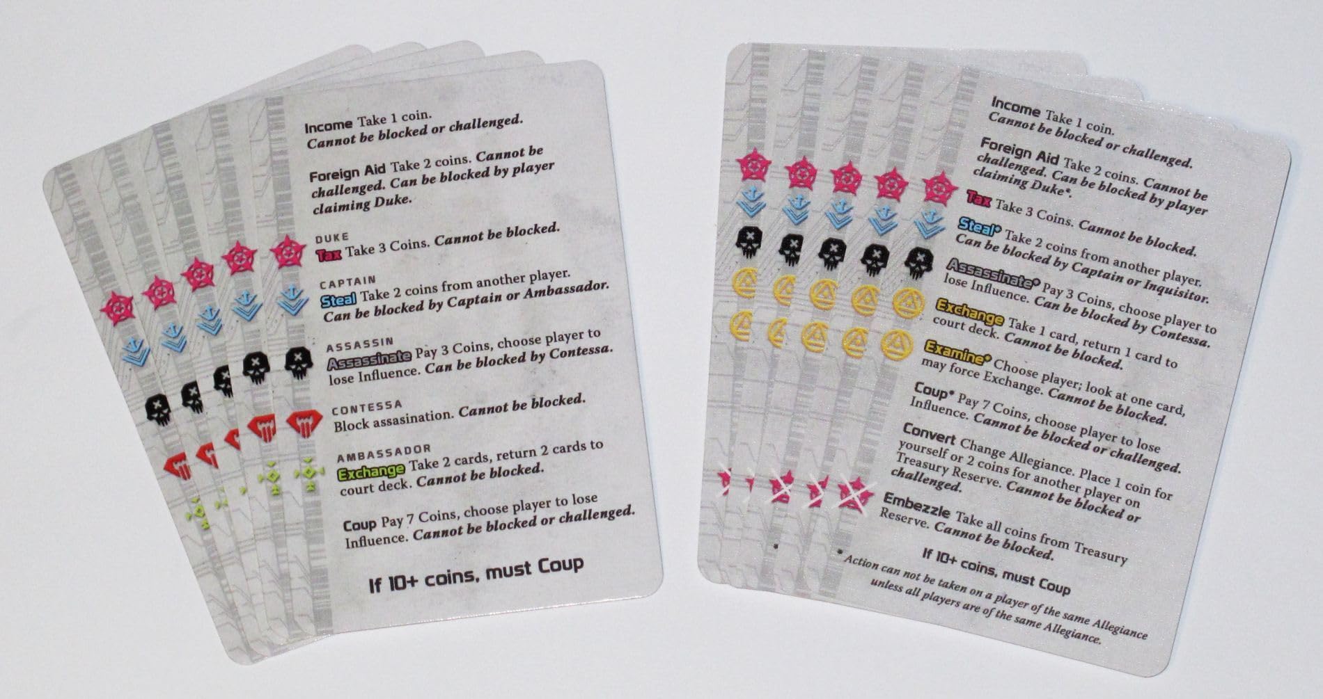Foto 3 pulgar | Juego De Cartas Expansion Coup Reformation 2a Ed. Estrategia 10+ - Venta Internacional.