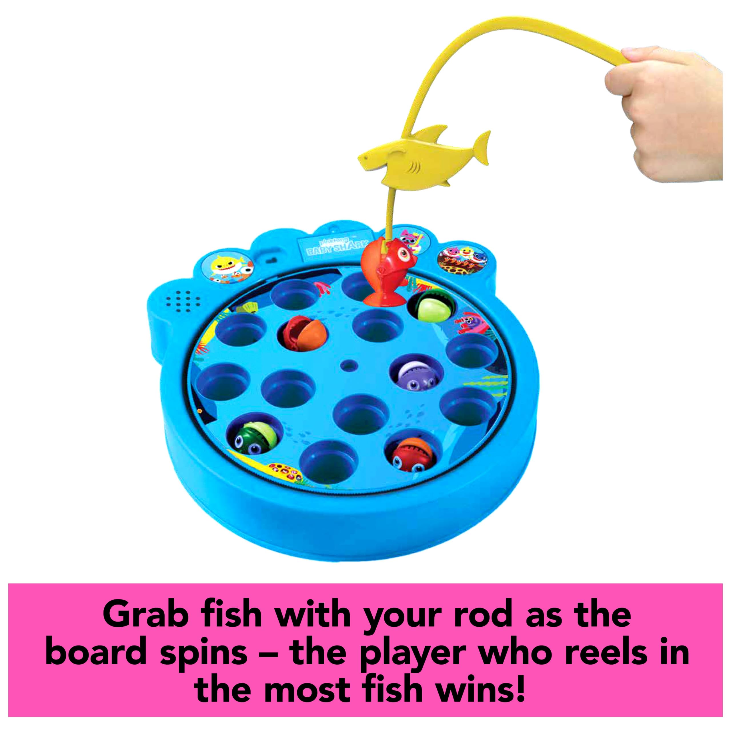 Foto 5 pulgar | Juego De Pesca Musical Spin Master Pinkfong Baby Shark 4+ - Venta Internacional.