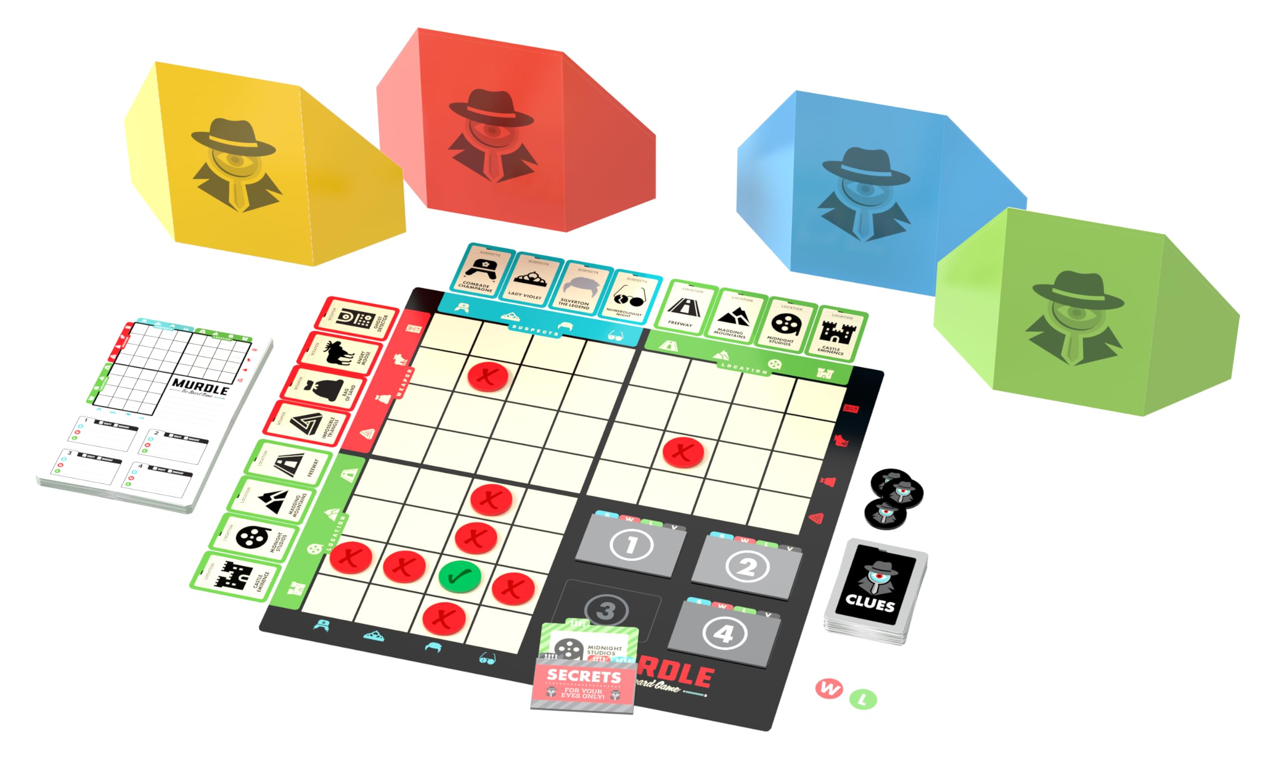 Foto 3 pulgar | Juego De Mesa Endless Games Murdle Murder Mystery 2-4 Jugadores - Venta Internacional.
