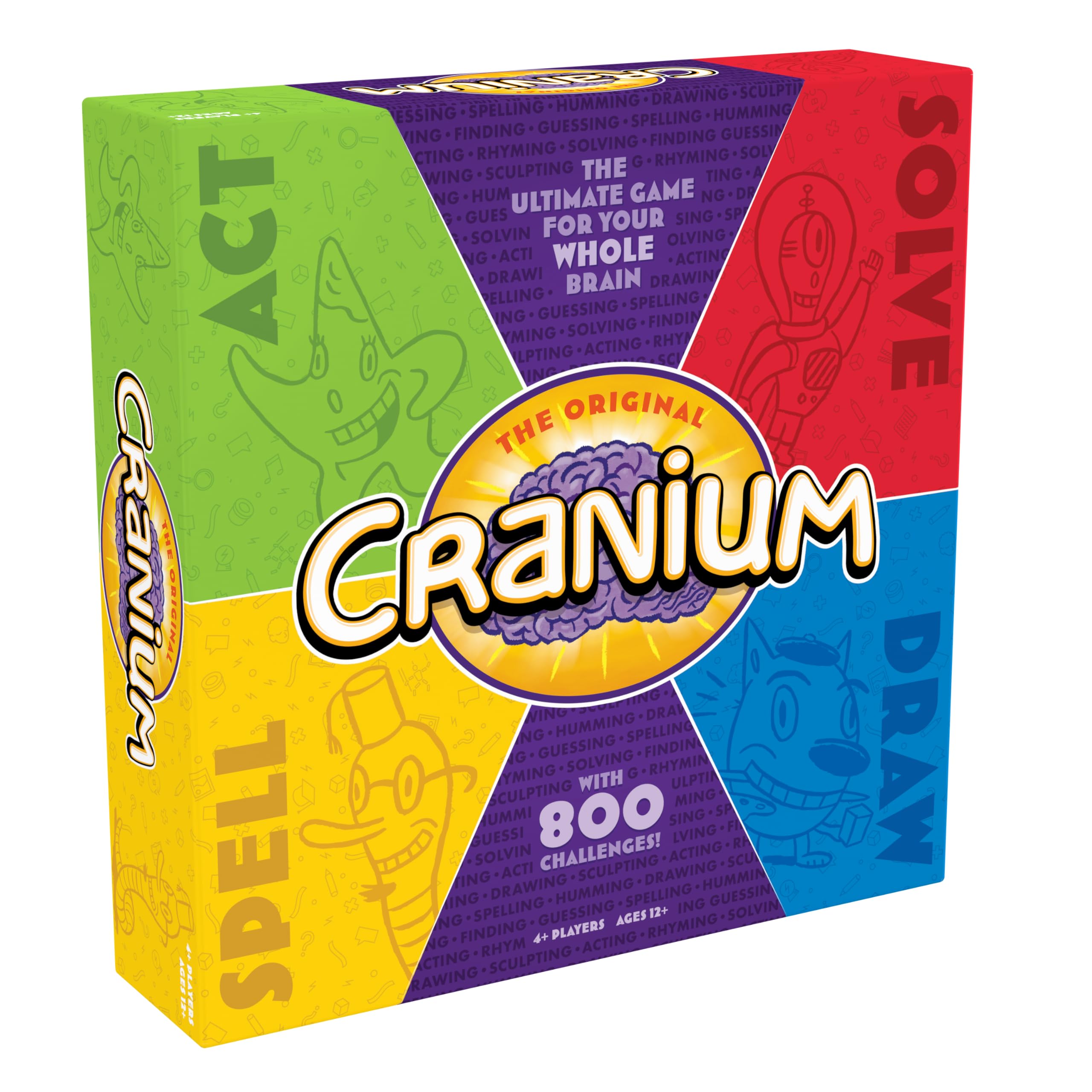 Foto 8 pulgar | Juego De Mesa Goliath Cranium Classic Para Más De 12 Años - 4 Jugadores - Venta Internacional.