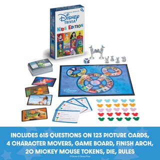 Foto 2 | Juego De Mesa Playmonster The Magical World Of Kids Disney Trivia - Venta Internacional.