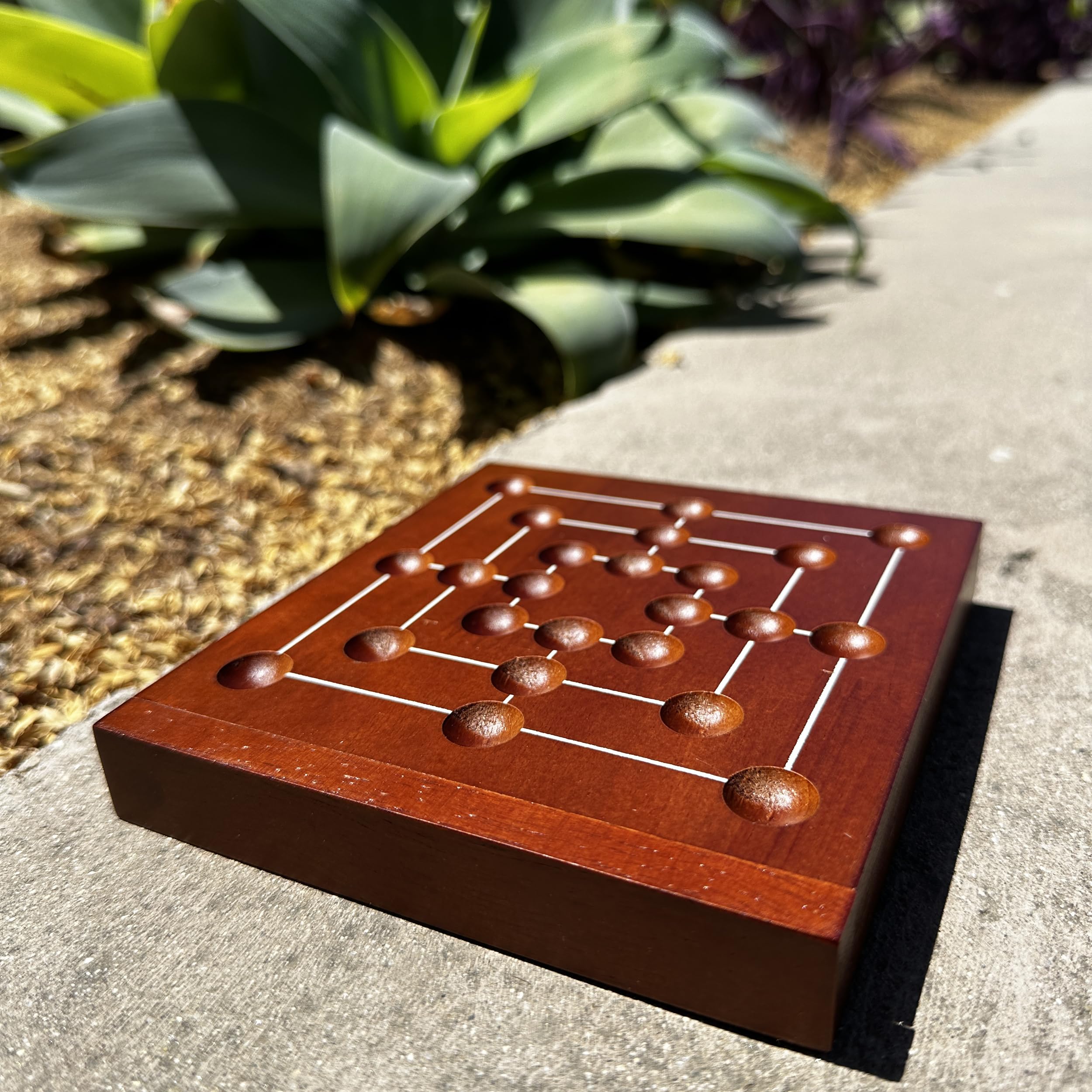 Foto 5 pulgar | Juego De Mesa We Games Nine Morris Travel Size Para Hombre - Venta Internacional.