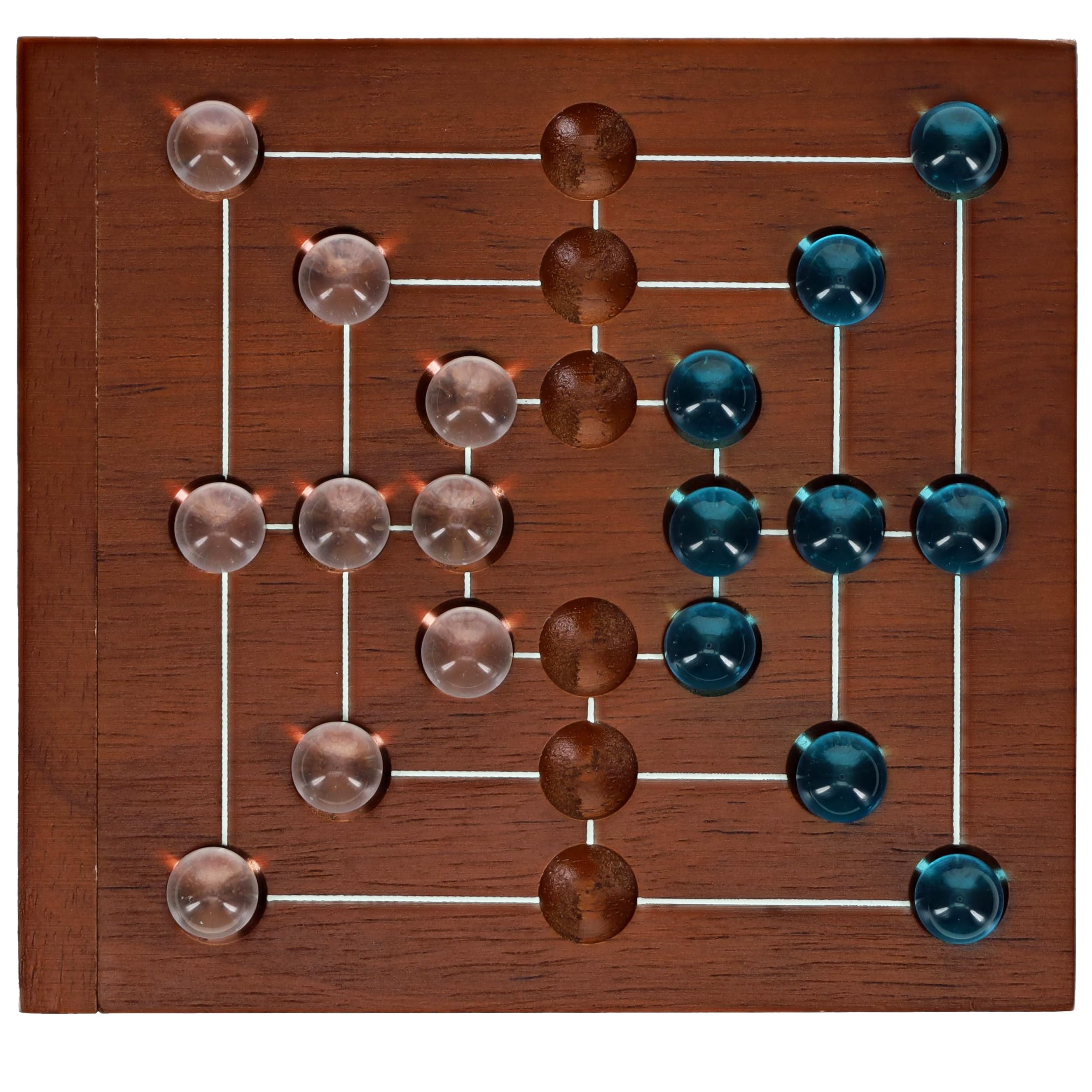 Foto 6 pulgar | Juego De Mesa We Games Nine Morris Travel Size Para Hombre - Venta Internacional.