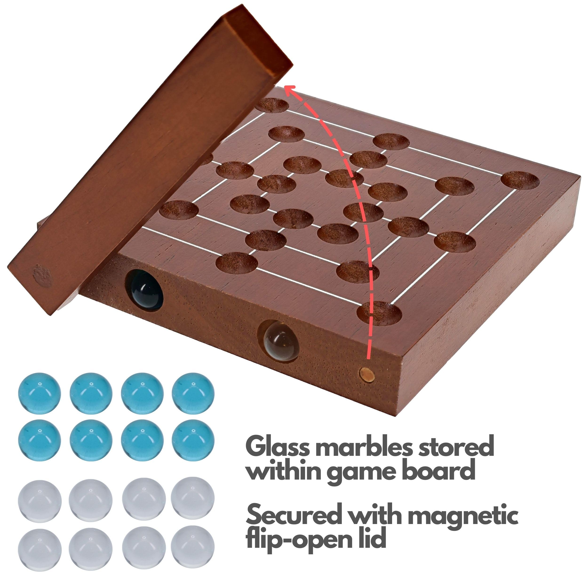 Foto 6 | Juego De Mesa We Games Nine Morris Travel Size Para Hombre - Venta Internacional.