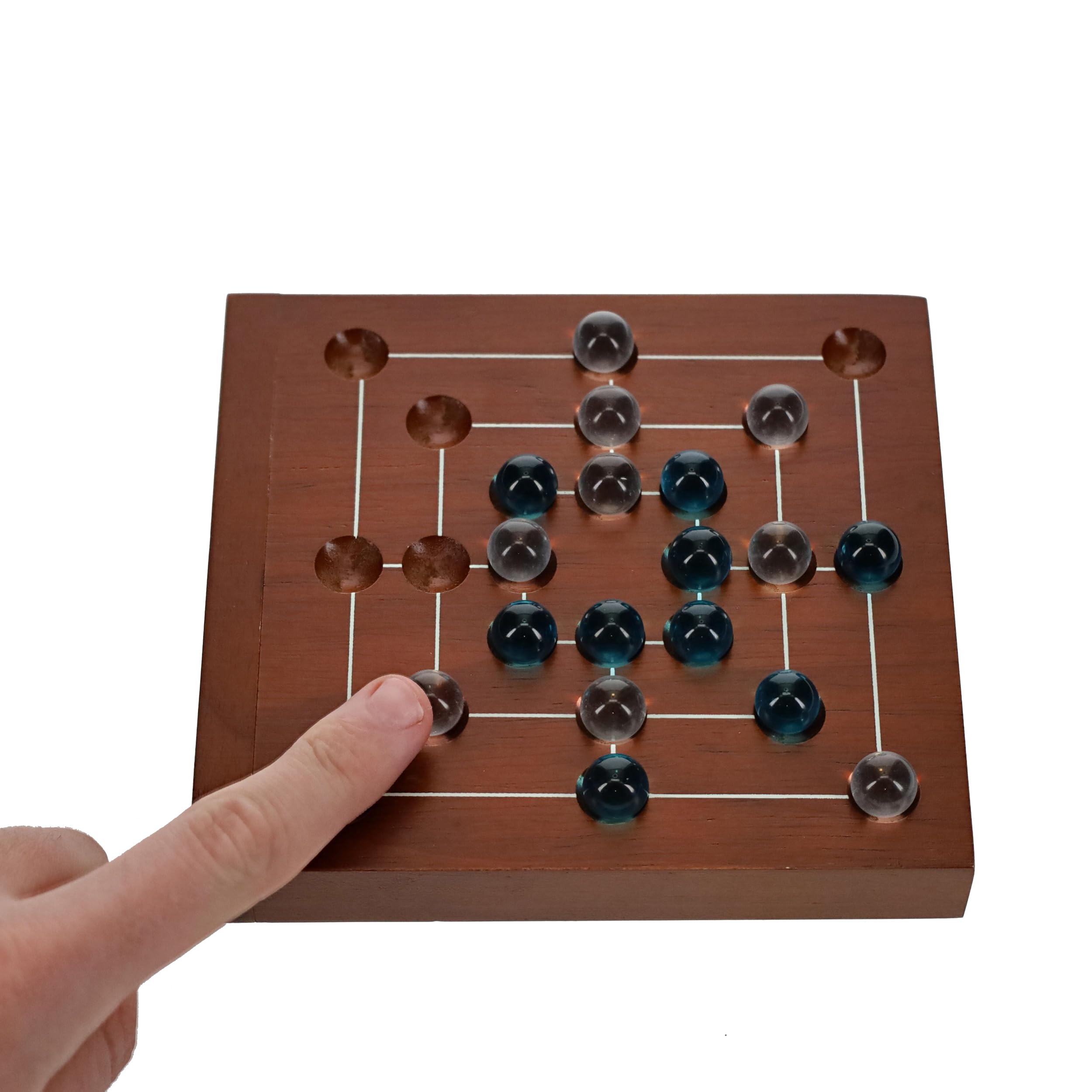 Foto 8 pulgar | Juego De Mesa We Games Nine Morris Travel Size Para Hombre - Venta Internacional.