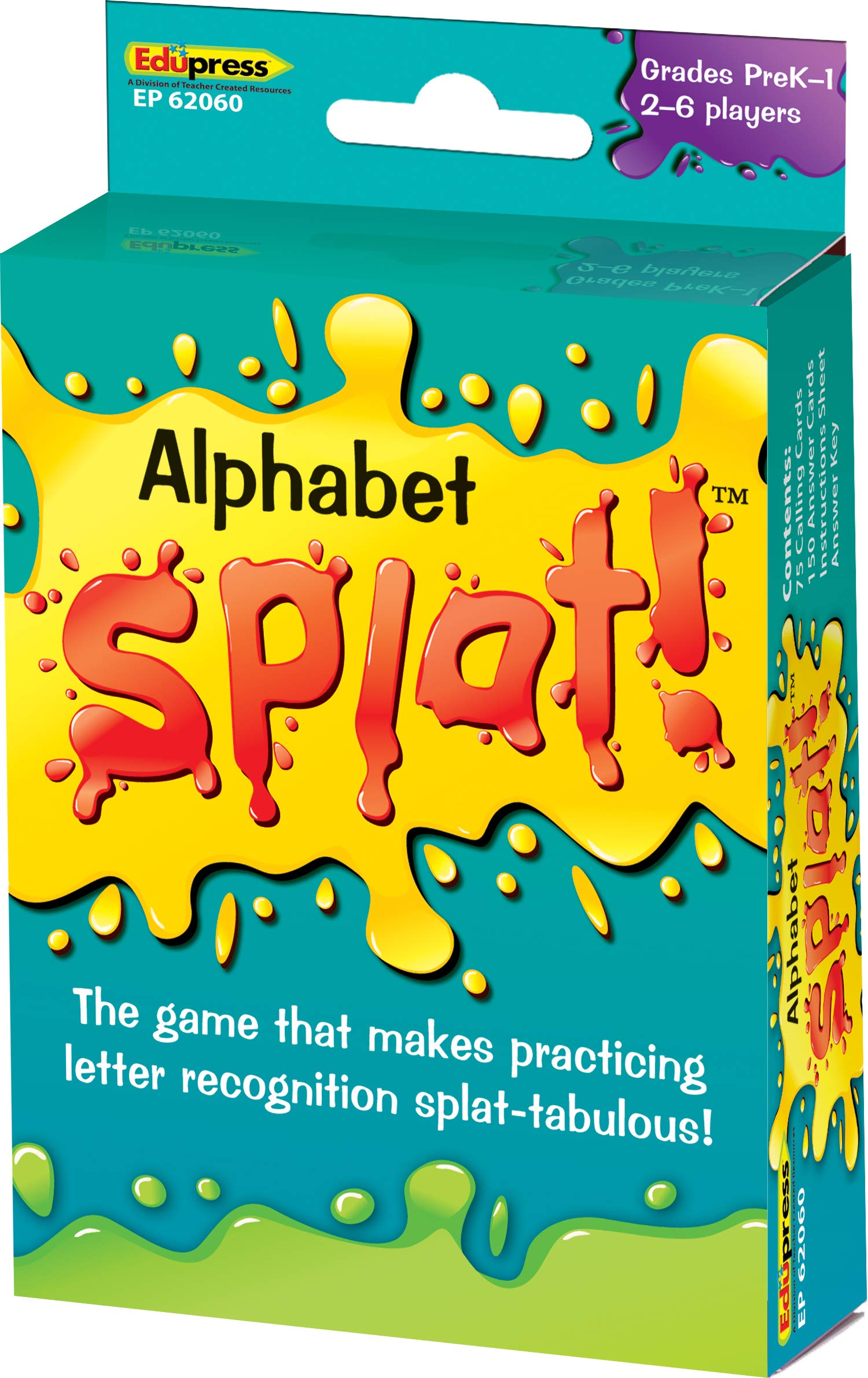 Foto 2 pulgar | Recursos Creados Por Un Profesor De Juego: Alphabet Splat Con 225 Cartas - Venta Internacional.