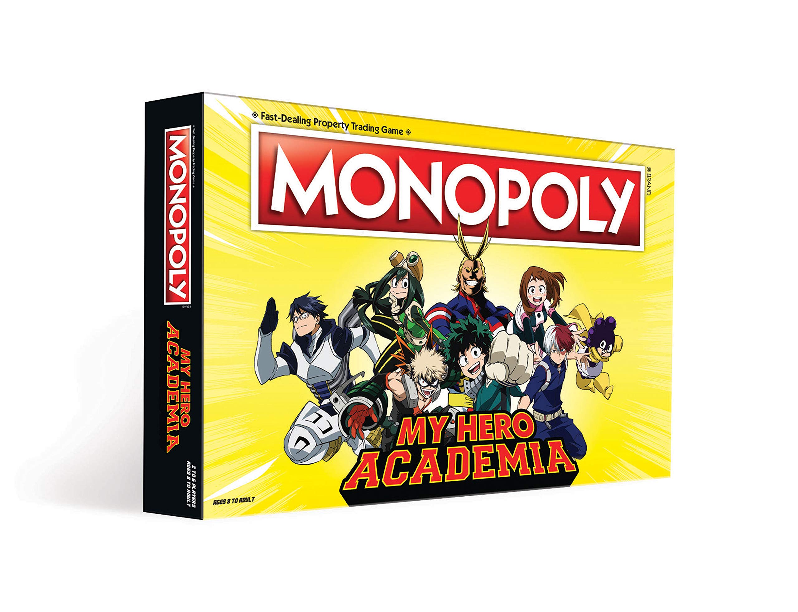 Foto 2 pulgar | Juego De Mesa Usaopoly Monopoly My Hero Academia Anime Show - Venta Internacional.